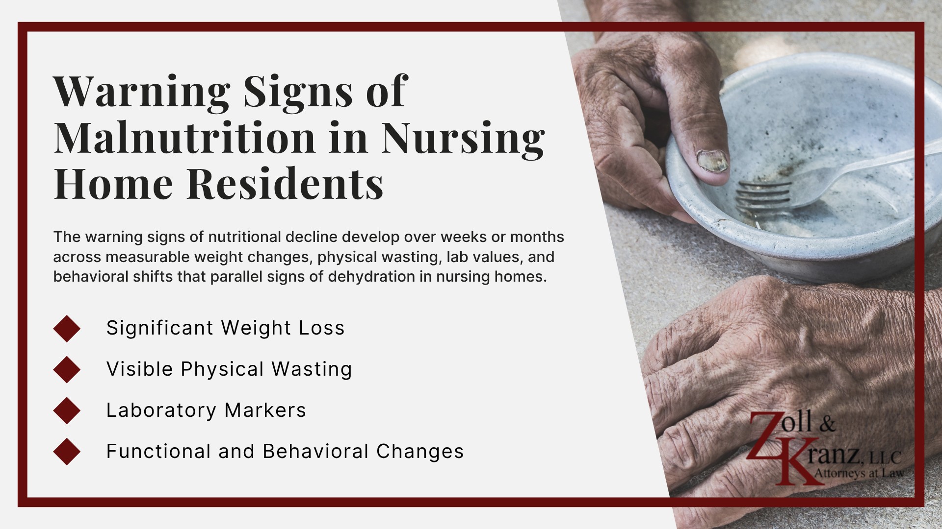 Warning Signs of Malnutrition in Nursing Home Residents; Warning Signs of Dehydration in Nursing Home Residents; Who Can Report Nursing Home Abuse