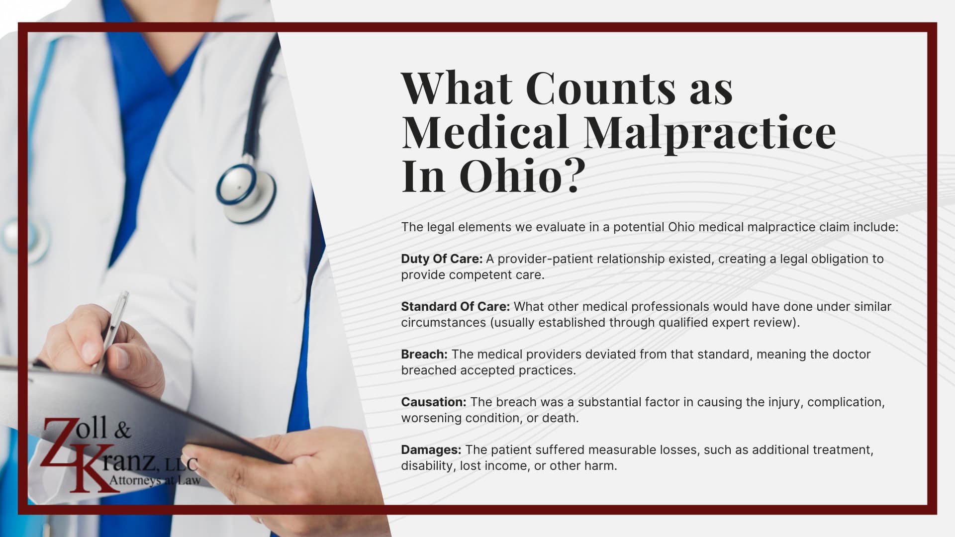 What Counts as Medical Malpractice In Ohio