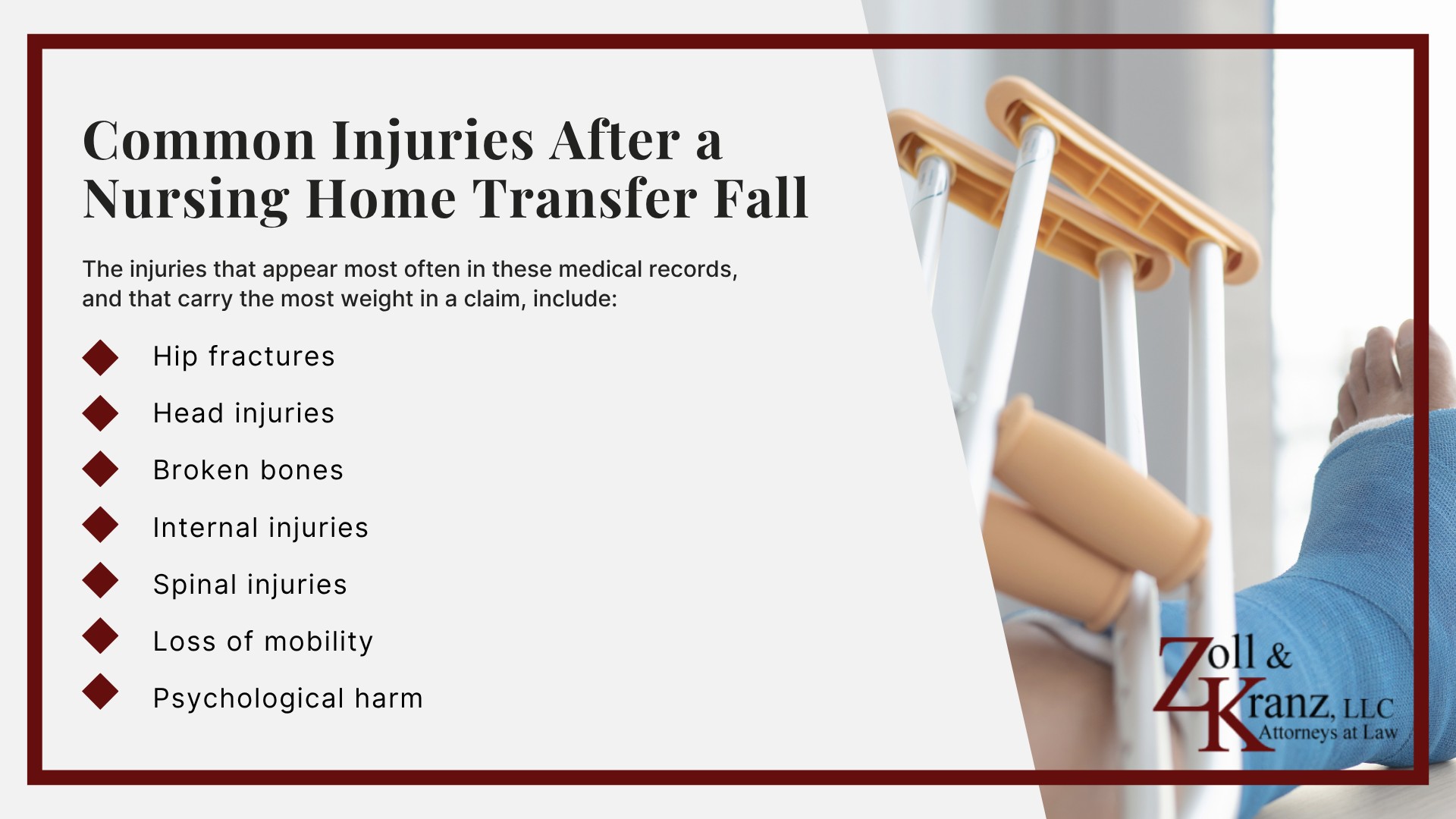 How Chronic Understaffing Leads to Dropped Patient Incidents; Why Patient Drops Happen During Nursing Home Transfers; Common Injuries After a Nursing Home Transfer Fall