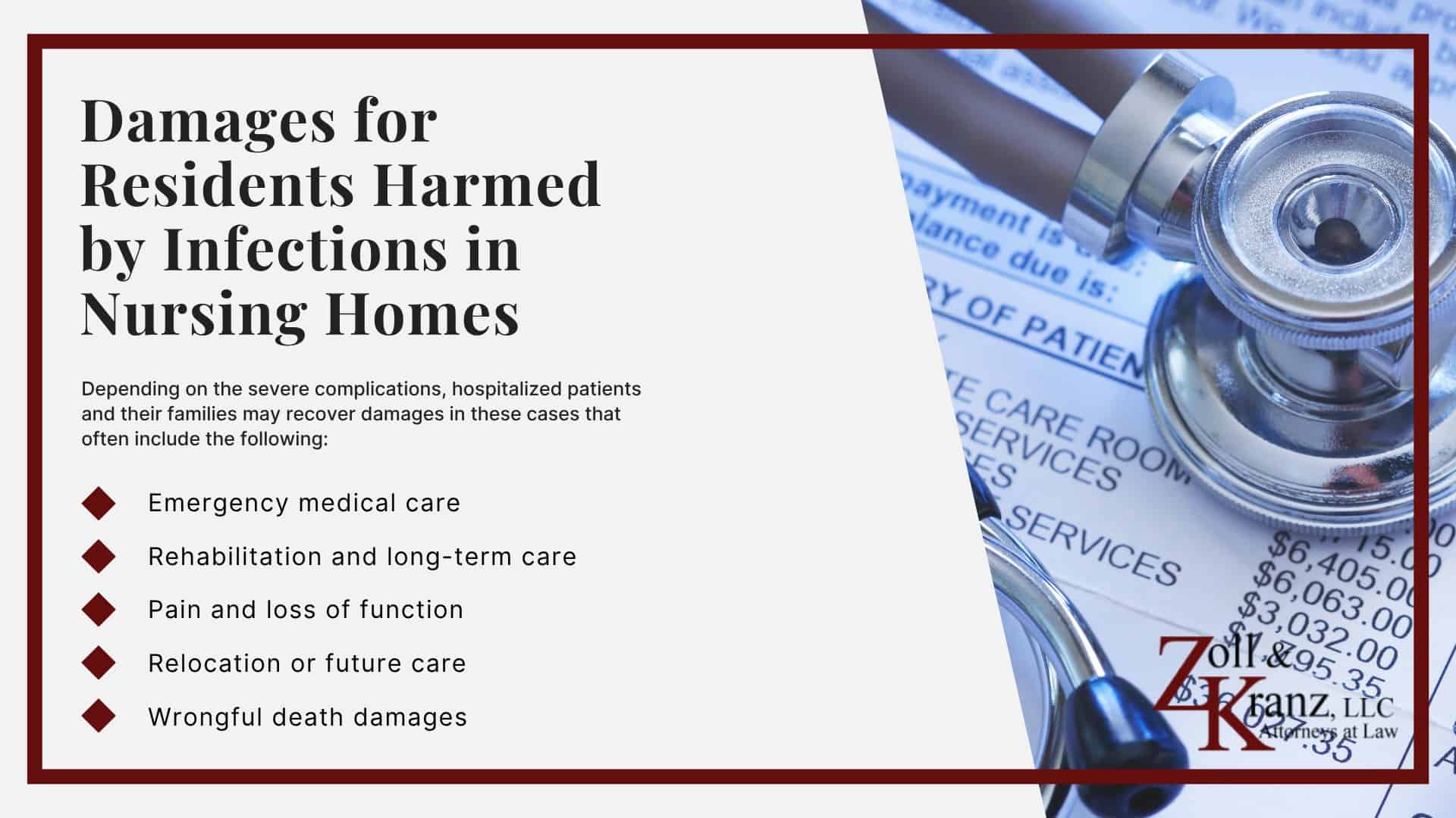 Damages for Residents Harmed by Infections in Nursing Homes; Evidence Needed to Prove an Infection Negligence Claim; Proving an Infection Negligence Claim; Steps to Take After a Serious Infection; Ohio Nursing Home Residents’ Bill of Rights; Federal Nursing Home Reform Act; Federal and Ohio Law on Nursing Home Infections; Steps to Take After a Serious Infection; Common Infections in Nursing Homes; Common Causes of Infections in Toledo Nursing Homes; Common Causes of Infections in Toledo Nursing Homes