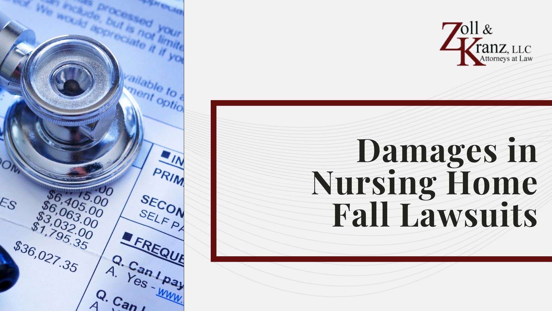 Damages in Nursing Home Fall Lawsuits; Evidence Used in Nursing Home Fall Cases; Elements of a Nursing Home Negligence Claim; Filing a Nursing Home Negligence Claim for Falls; Federal and Ohio Nursing Home Fall Laws; Common Injuries From Nursing Home Falls; How to Prevent Falls in Nursing Homes; Why Falls Are Common in Nursing Homes; Common Causes of Nursing Home Falls
