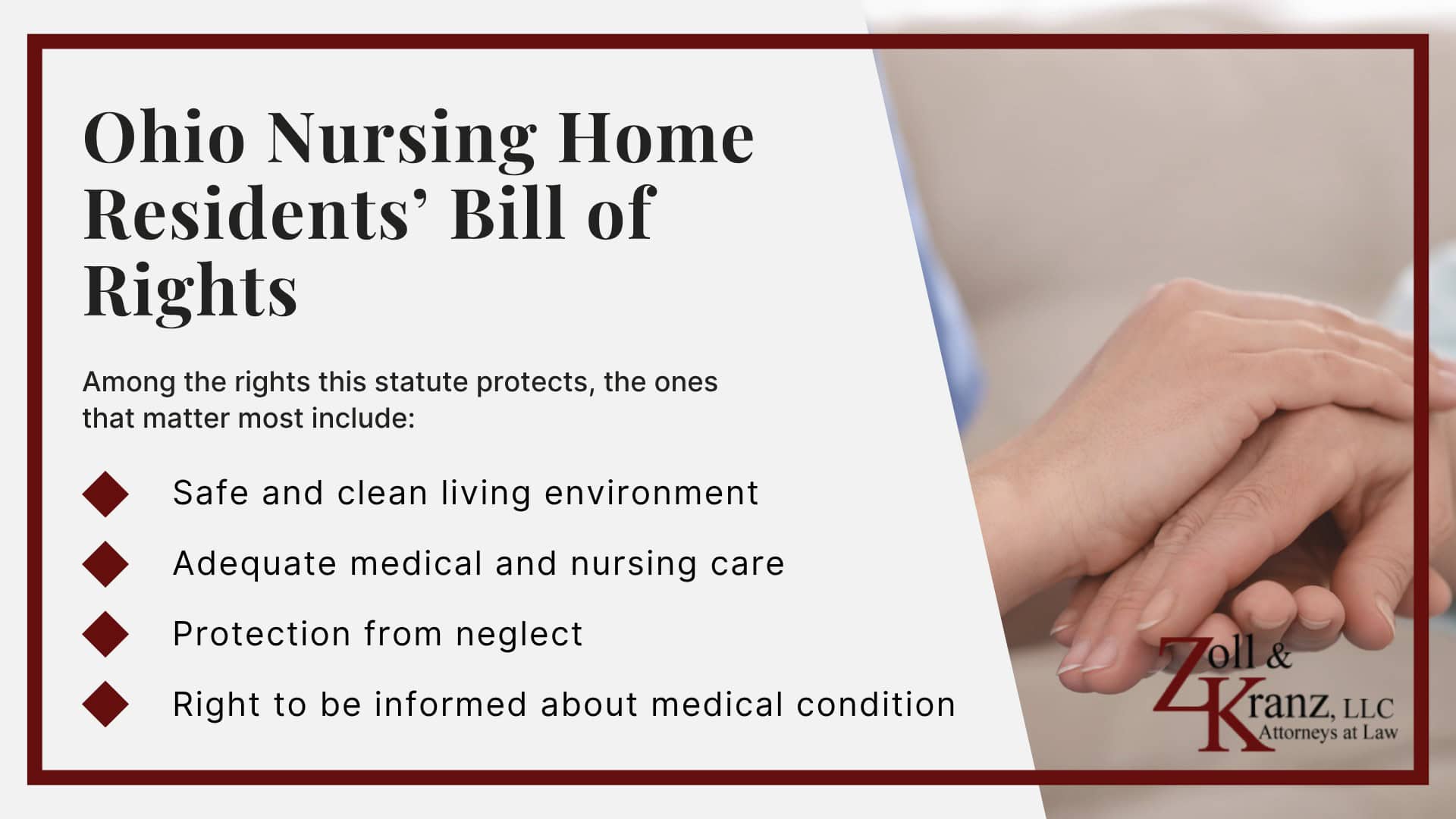 Ohio Nursing Home Residents’ Bill of Rights; Federal Nursing Home Reform Act; Federal and Ohio Law on Nursing Home Infections; Steps to Take After a Serious Infection; Common Infections in Nursing Homes; Common Causes of Infections in Toledo Nursing Homes; Common Causes of Infections in Toledo Nursing Homes