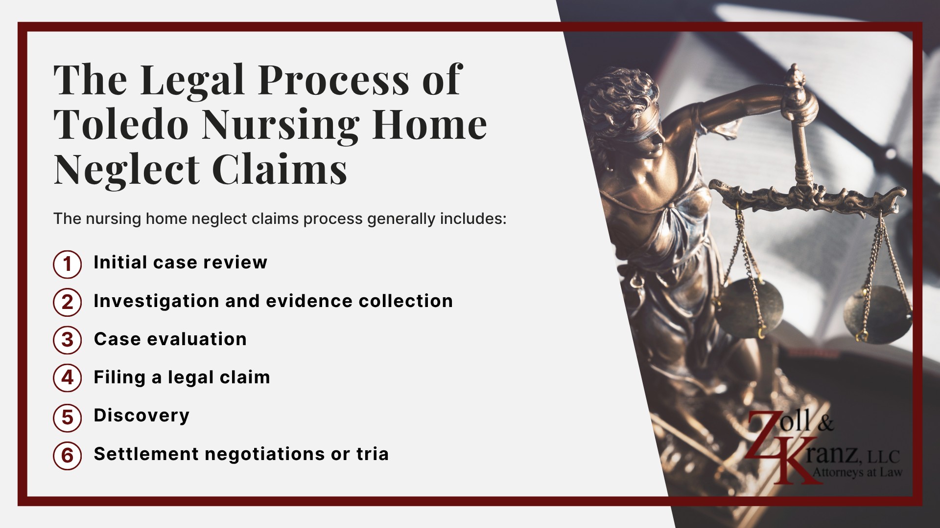The Legal Process of Toledo Nursing Home Neglect Claims; Common Causes of Nursing Home Negligence; What is Considered Nursing Home Abuse or Neglect