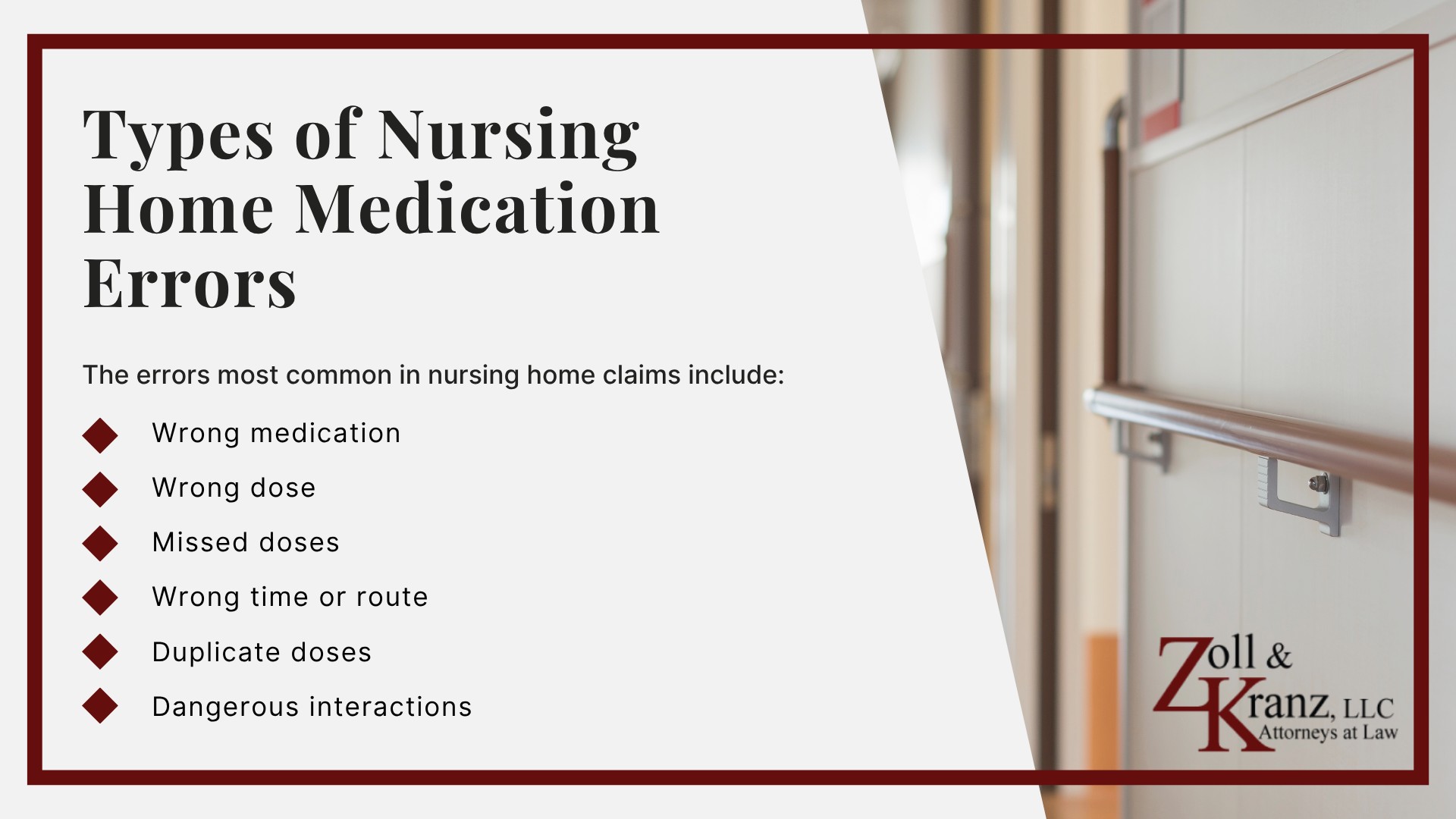 Types of Nursing Home Medication Errors