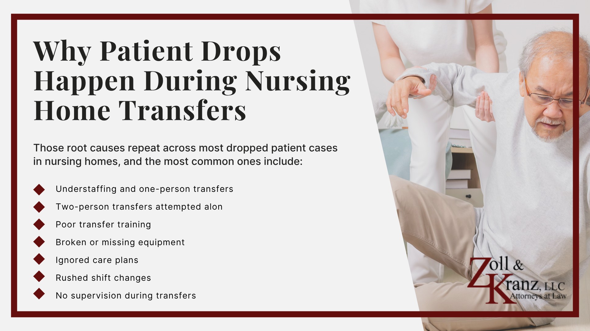 Why Patient Drops Happen During Nursing Home Transfers