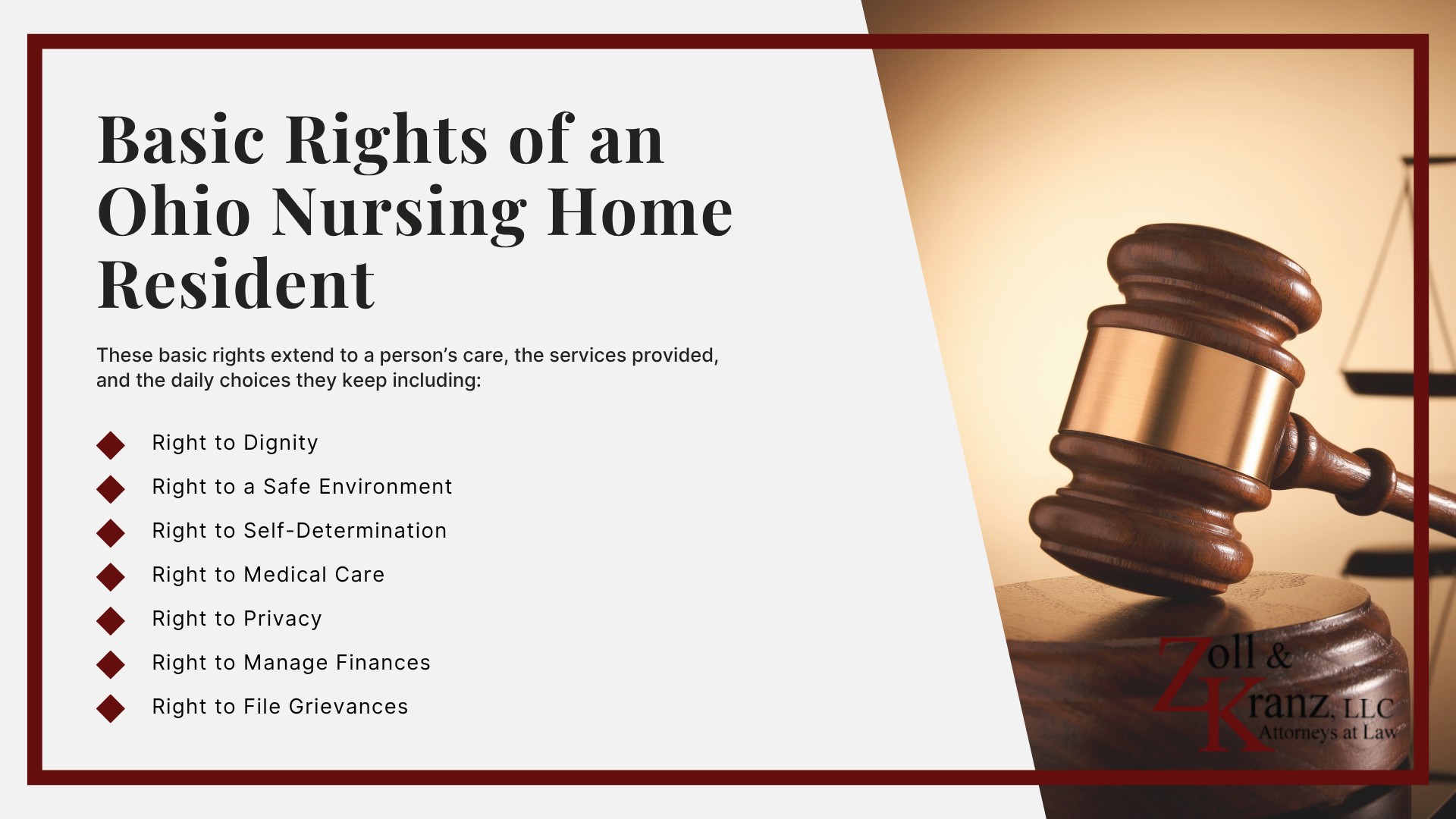 Basic Rights of an Ohio Nursing Home Resident; Nursing Home Resident Rights Under Federal and State Law