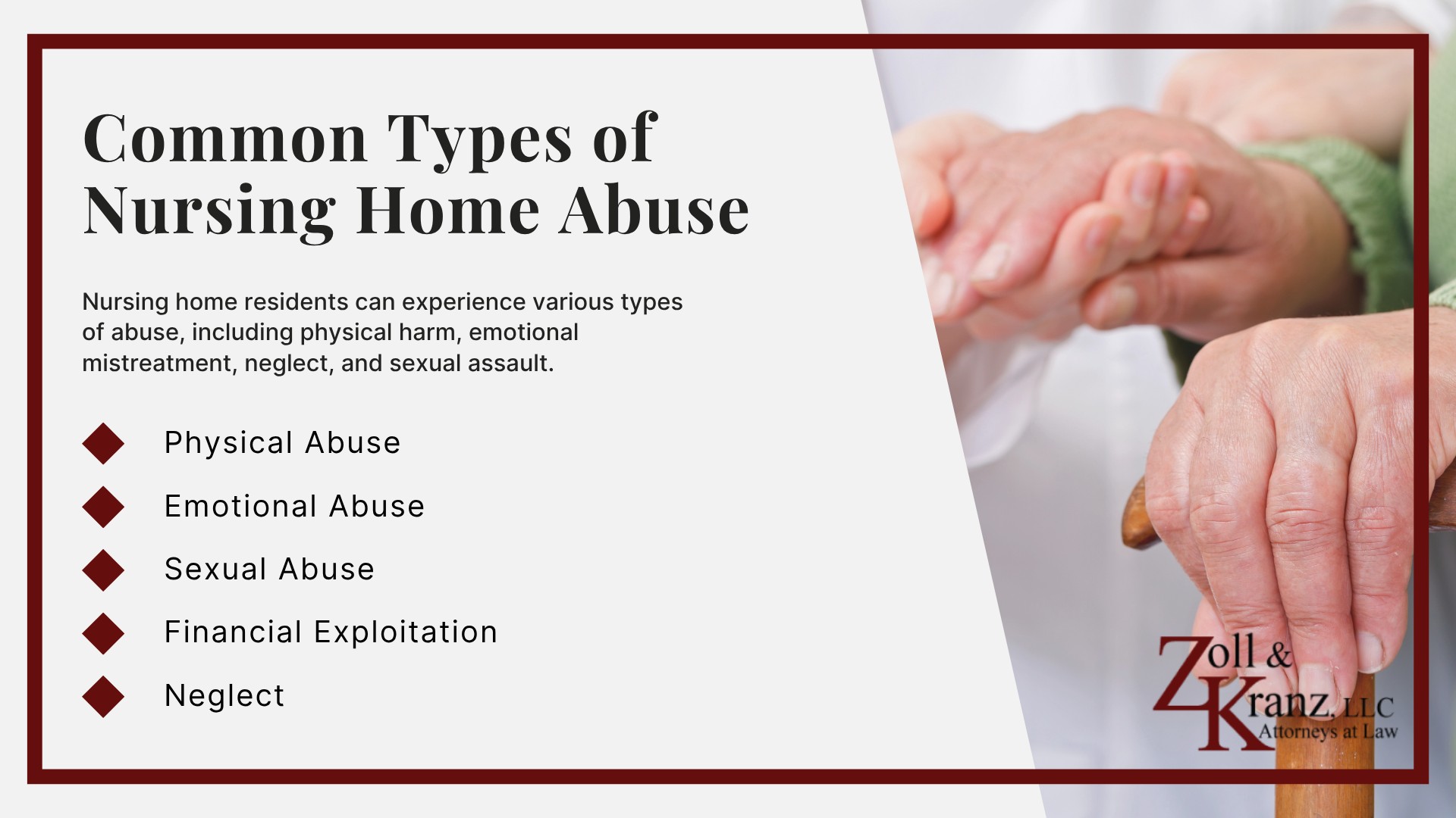 Common Types of Nursing Home Abuse