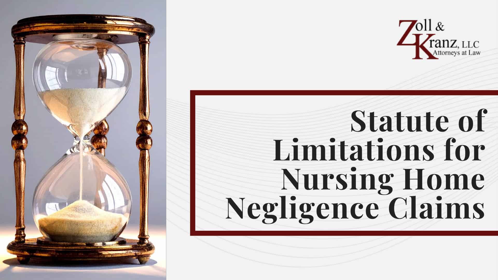 Statute of Limitations for Nursing Home Negligence Claims; Damages in a Nursing Home Negligence Claim; Immediate Steps After Suspected Nursing Home Neglect; Common Defenses in a Nursing Home Negligence Claim; Physical Evidence on the Resident; Evidence in a Nursing Home Negligence Claim; Types of Nursing Home Negligence; Potentially Liable Parties in a Nursing Home Negligence Case; Elements Required to Establish Liability in Nursing Home Negligence Cases; Legal Duty a Nursing Home Owes Its Residents