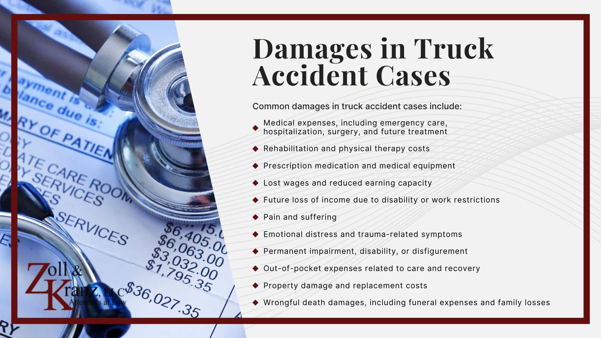 What to Do After a Truck Accident in Toledo; Gathering Evidence for a Truck Accident Case; Damages in Truck Accident Cases
