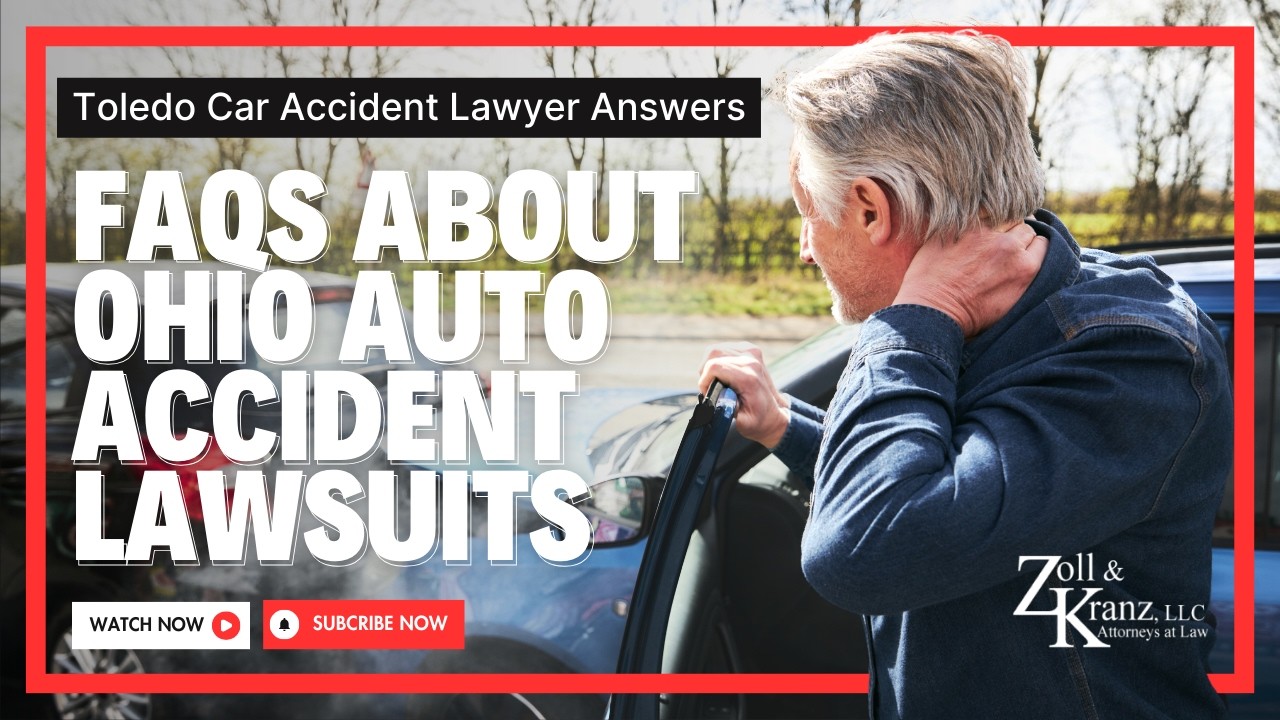 Toledo Car Accident Lawyer Answers FAQs About Ohio Auto Accident Claims YouTube Thumbnail