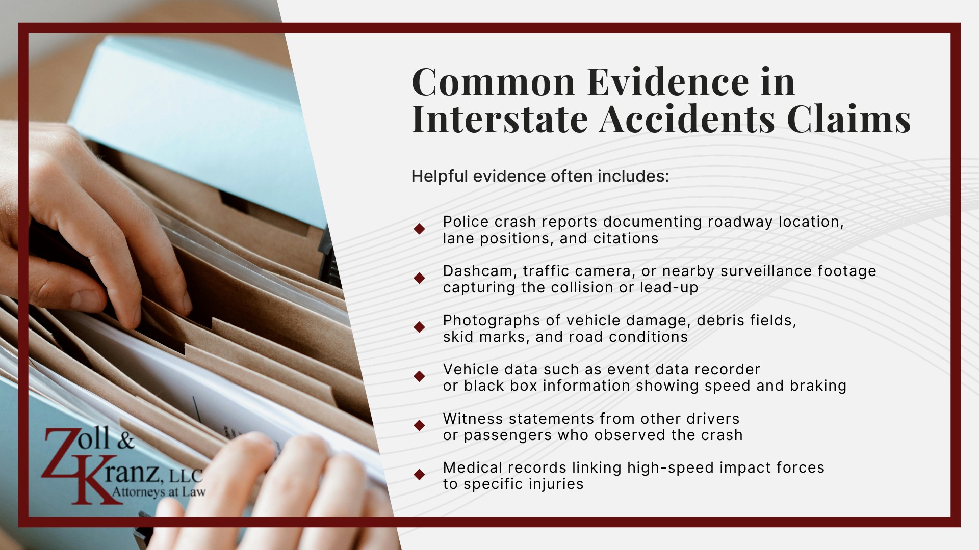 Common Evidence in Interstate Accidents Claims; Filing a Interstate Accident Lawsuit in Ohio; Laws for Interstate Accidents in Toledo, OH; Steps to Take After a Interstate Accidents in Toledo; The Legal Process of DUI Accidents in Toledo; Investigating Liability and Identifying At-Fault Parties (2); Investigating Liability and Identifying At-Fault Parties; How Our Toledo Interstate Accidents Attorneys Build Strong Cases; Interstate Accidents in Toledo, Ohio_ Overview; Interstate Accident Statistics; Preventing Accidents on Interstates and Highways