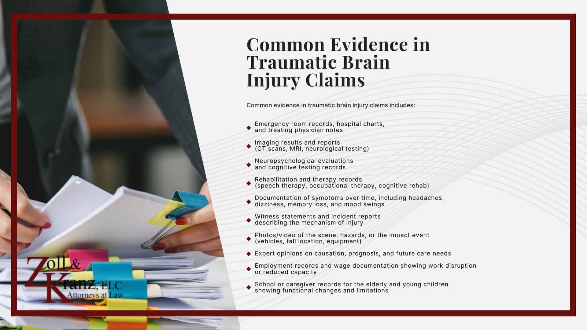 Common Evidence in Traumatic Brain Injury Claims; Filing a Traumatic Brain Injury Lawsuit in Ohio; Steps Injury Victims Should Take Immediately After an Accident; How Our Toledo Traumatic Brain Injury Attorneys Build Strong Cases; Common Types of Traumatic Brain Injury Cases We Handle; Understanding Traumatic Brain Injury Claims in Toledo, Ohio