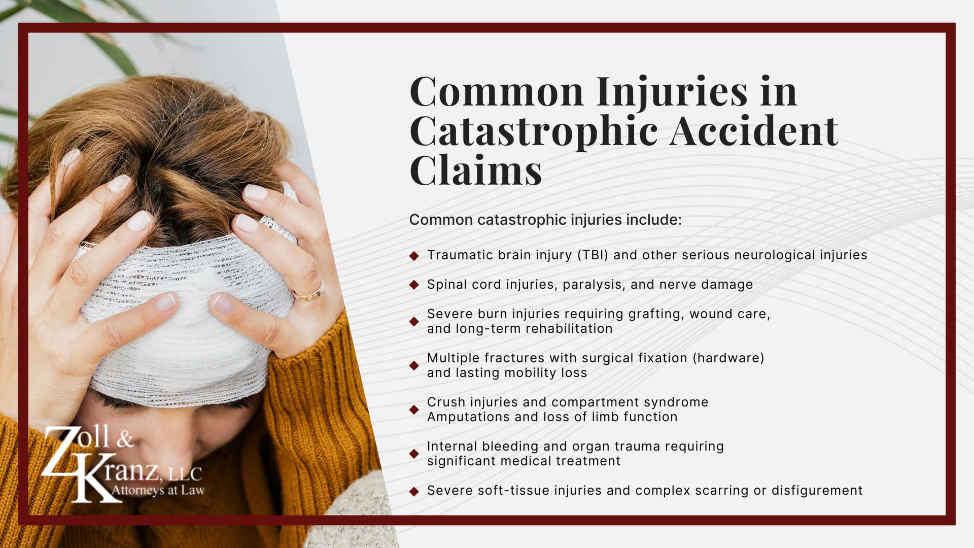 Common Injuries in Catastrophic Accident Claims; Damages Available in a Toledo Catastrophic Accident Claim; Gathering Evidence for a Catastrophic Accident Case; How Our Toledo Catastrophic Accident Attorneys Build Strong Cases; Steps to Take After a Catastrophic Accident in Toledo, Ohio; Common Causes of Catastrophic Accidents in Toledo, OH; How Catastrophic Accident Claims Work in Ohio; Understanding Catastrophic Accident Claims in Toledo, Ohio