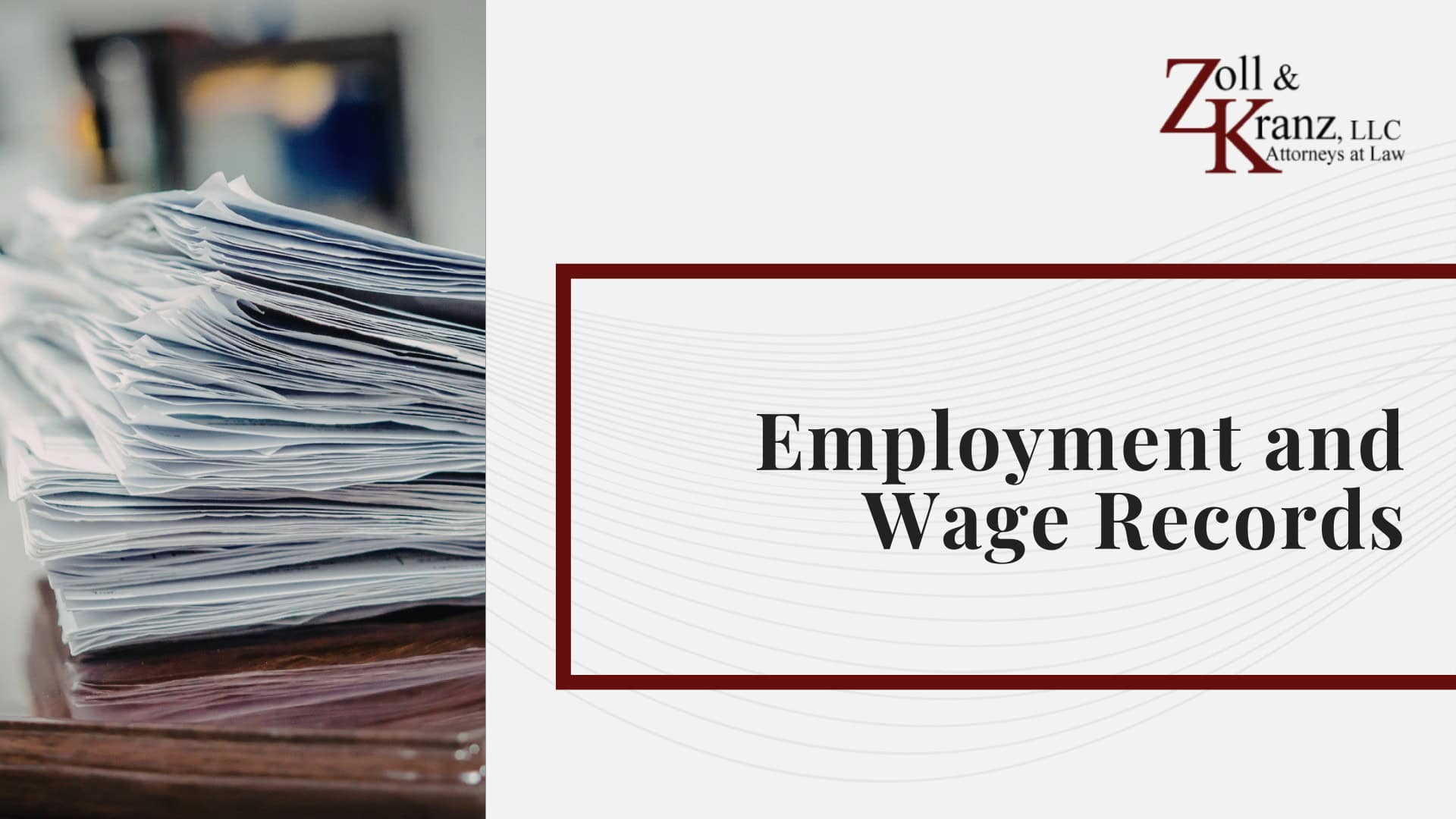 Employment and Wage Records; Expert Testimony; Medical Records and Documentation; Physical Evidence; Types of Personal Injury Evidence; The Purpose of Evidence in Personal Injury Cases