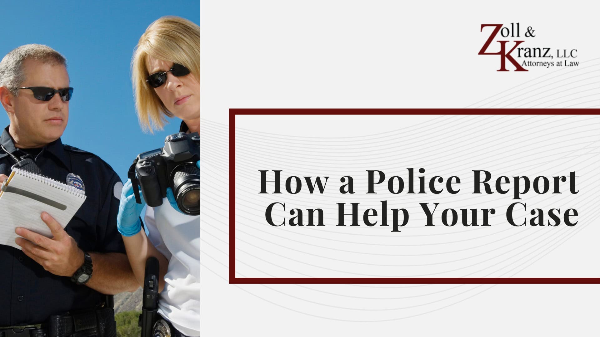 Securing a Police Report After an Auto Accident in Toledo; How a Police Report Can Help Your Case