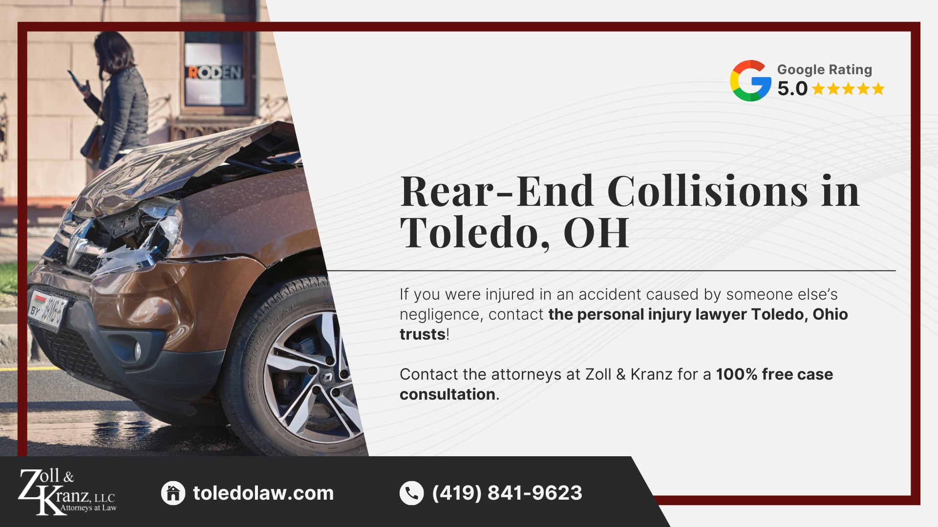 Rear-End Collisions in Toledo, OH