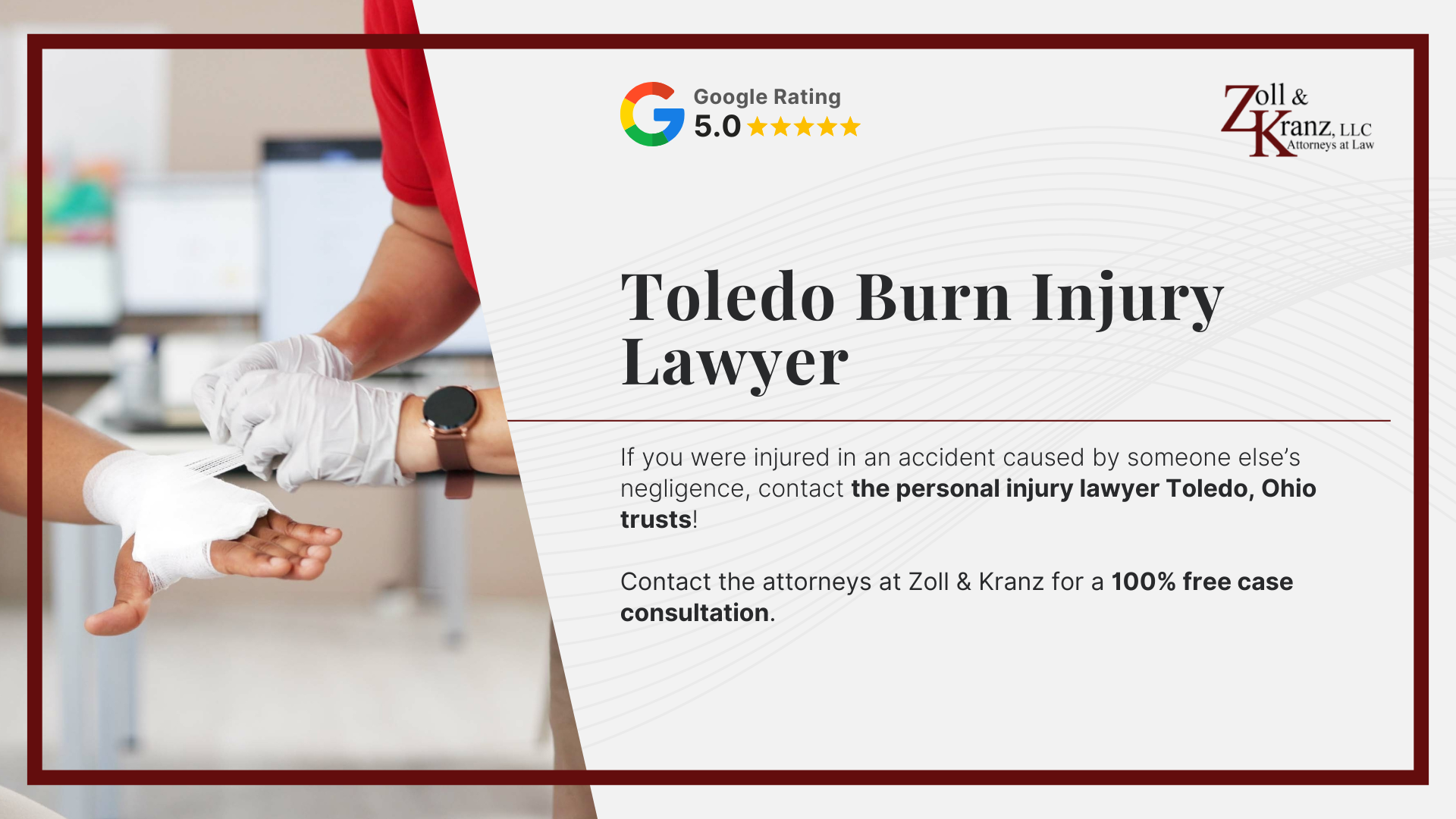 Toledo Burn Injury Lawyer