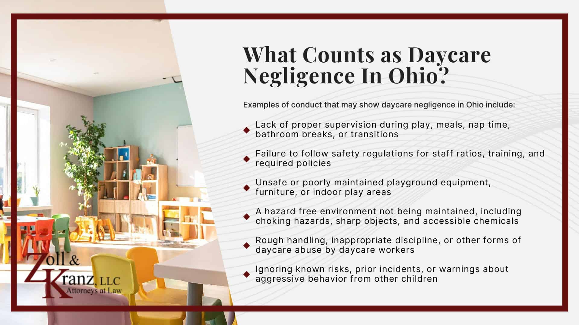 What Counts as Daycare Negligence In Ohio