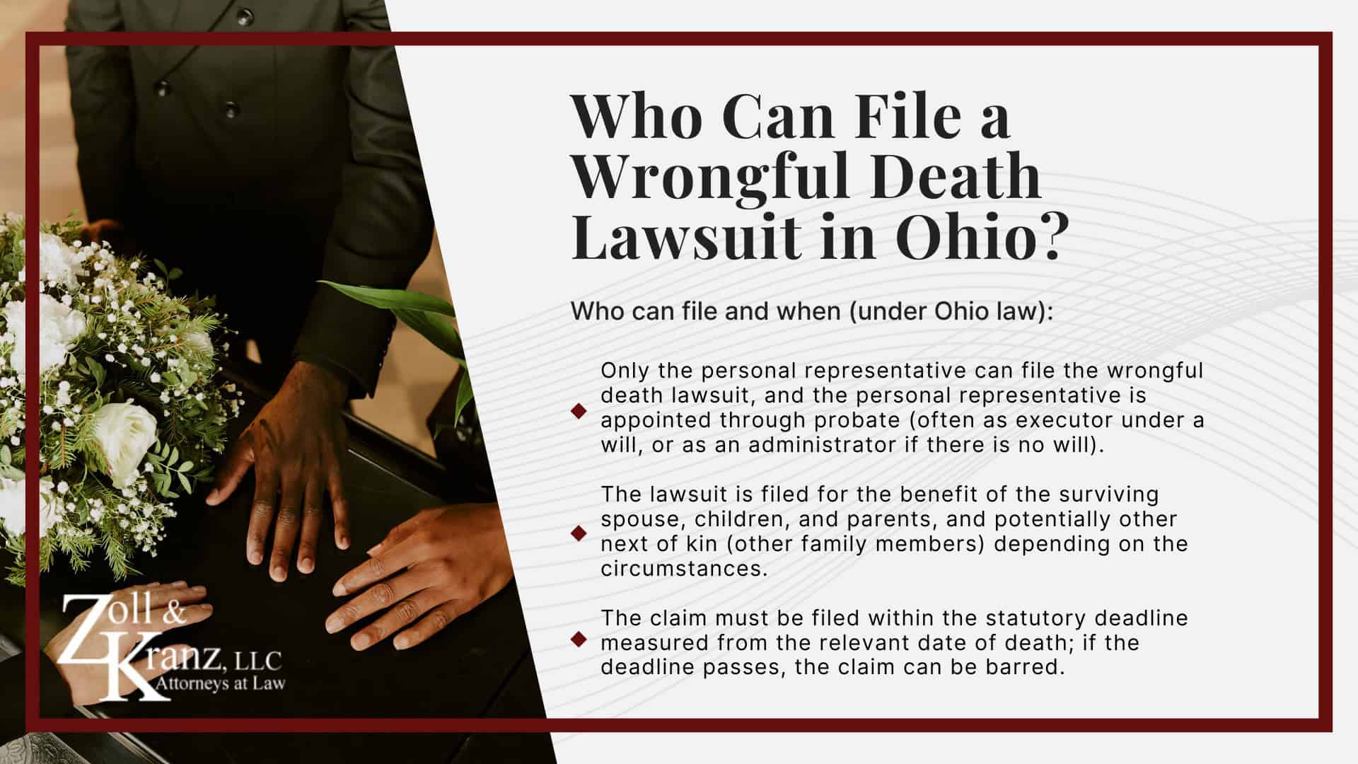 Who Can File a Wrongful Death Lawsuit in Ohio