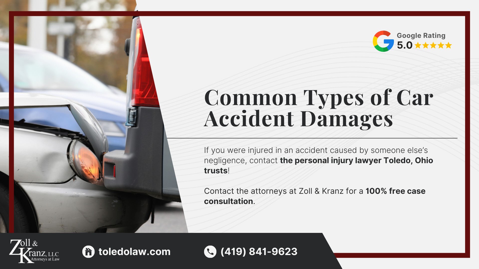 Common Types of Car Accident Damages