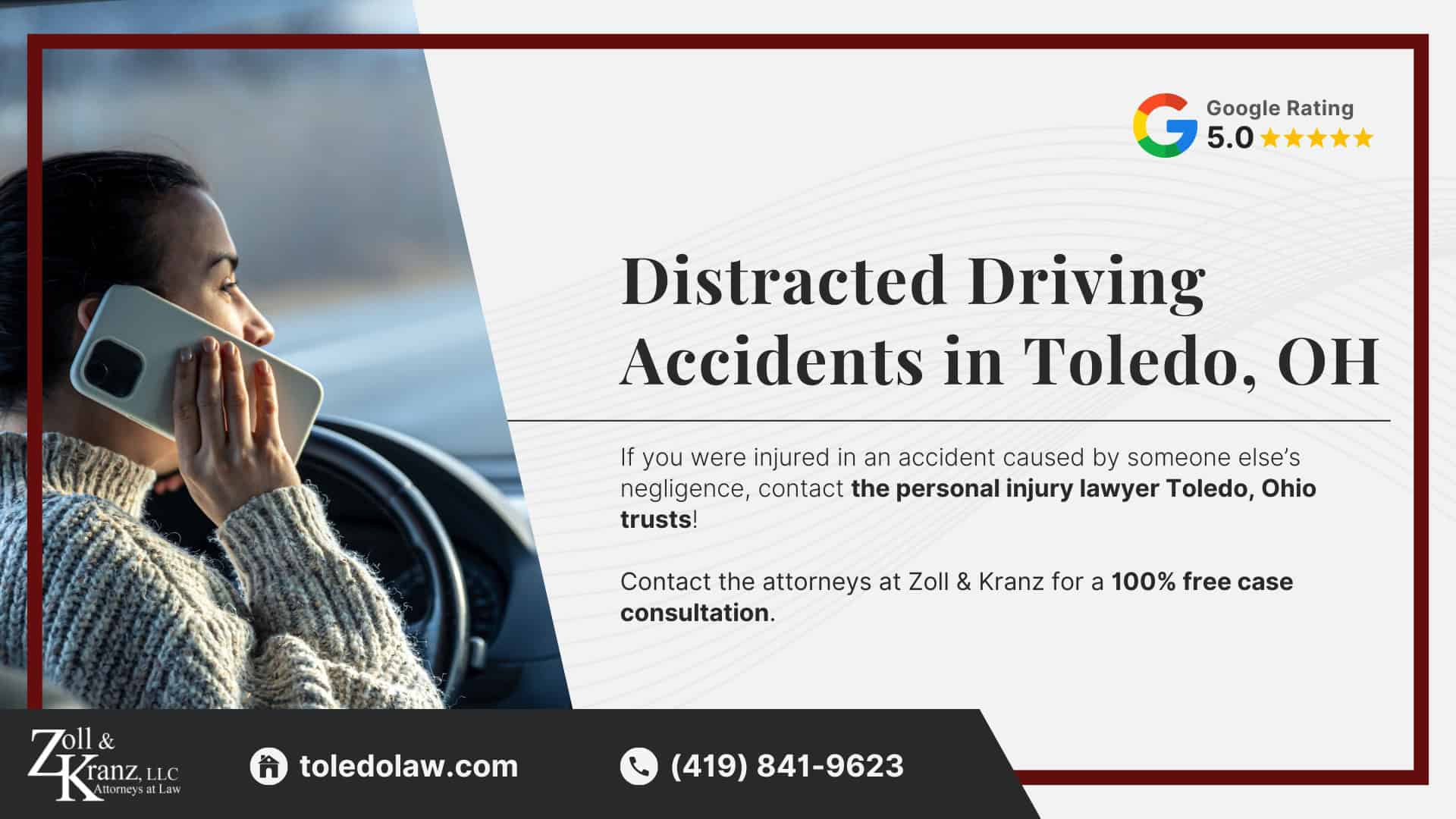 Distracted Driving Accidents in Toledo, OH