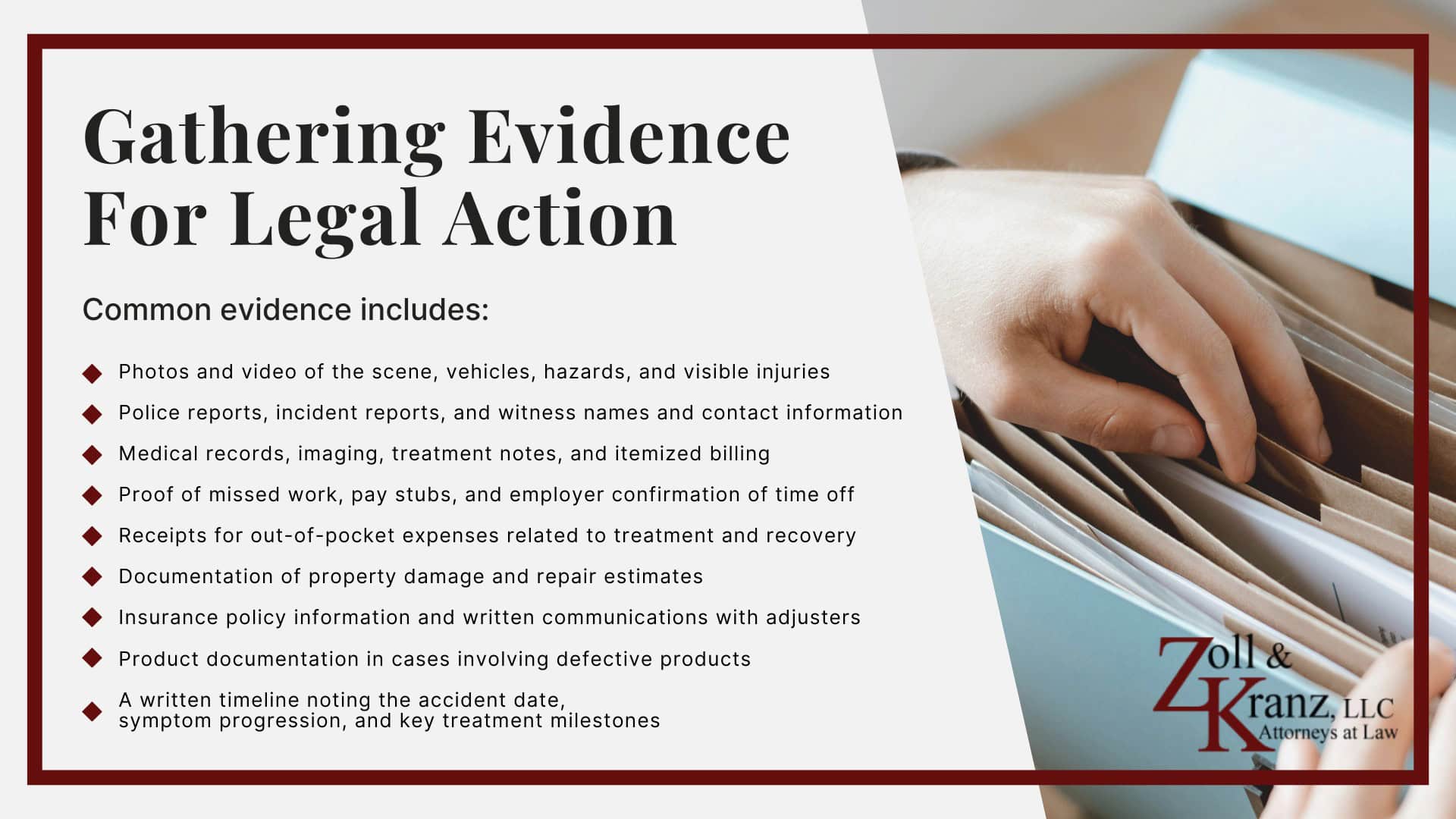 Gathering Evidence For Legal Action; Do You Qualify For an Ohio Personal Injury Lawsuit; Common Injuries In Personal Injury Claims; The Legal Process of a Personal Injury Lawsuit; Statute of Limitations In Ohio For Personal Injury Cases; Exceptions to Ohio’s Statute of Limitations; How Our Lawyers Can Assist You In Meeting the Statute of Limitations; Deadlines For Other Types of Cases; Steps To Take For a Personal Injury Lawsuit