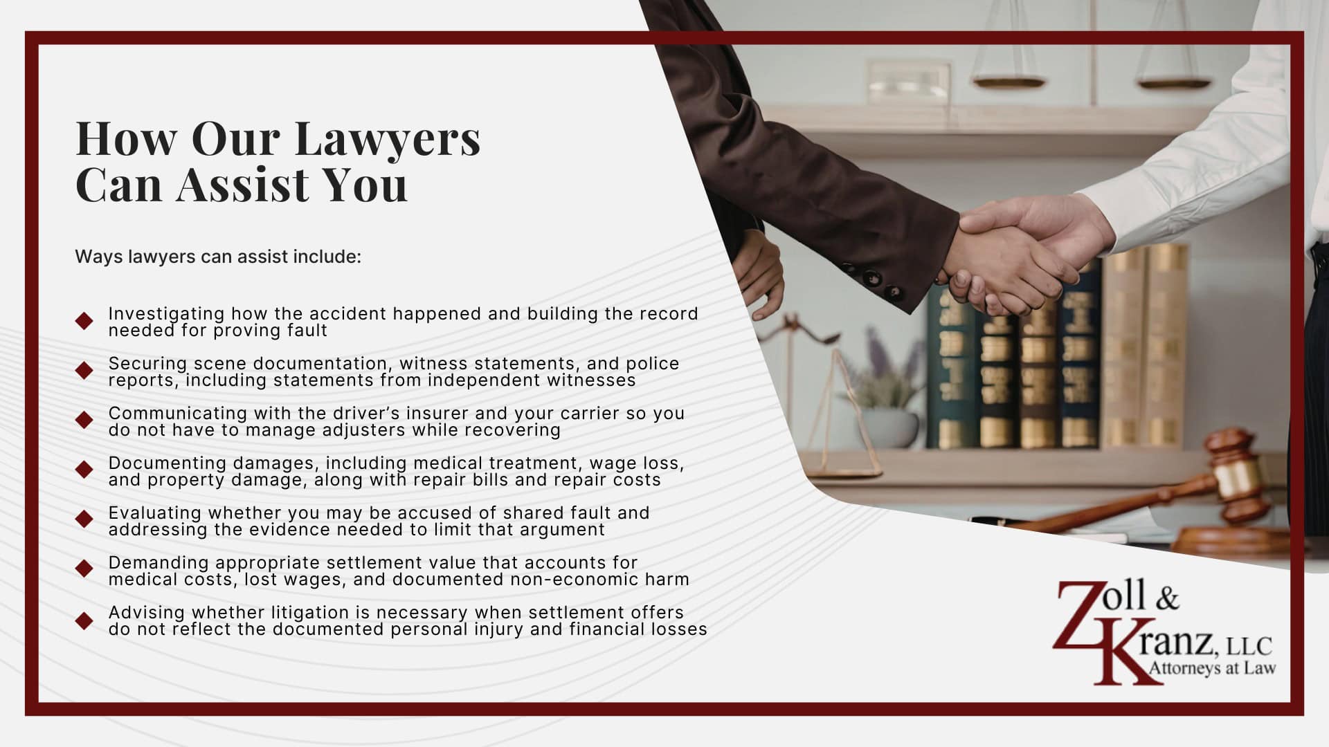 How Our Lawyers Can Assist You; How Our Lawyers Can Assist You
