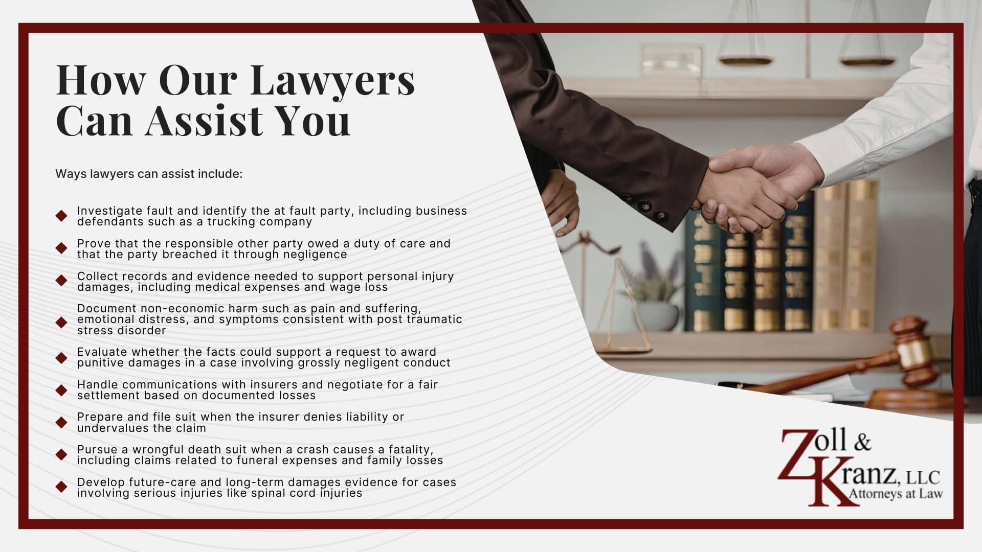How Our Lawyers Can Assist You; How Our Lawyers Can Assist You