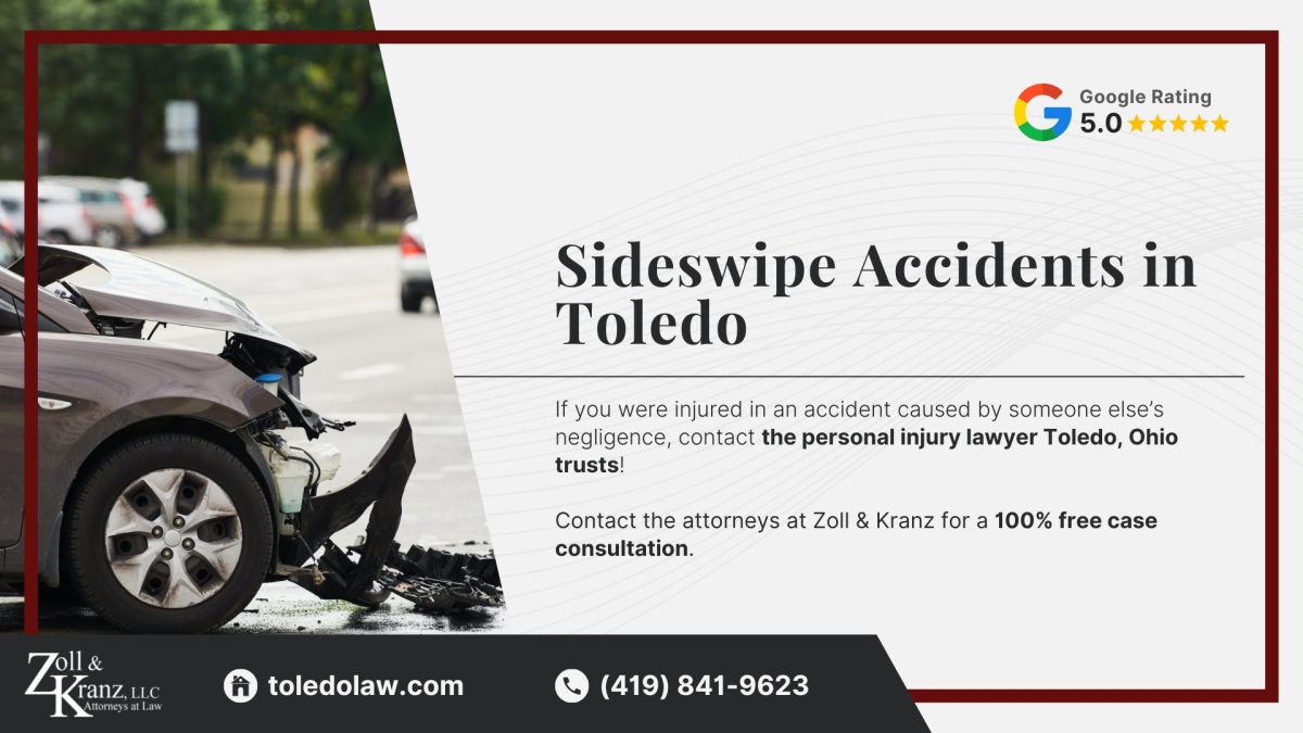Sideswipe Accidents in Toledo