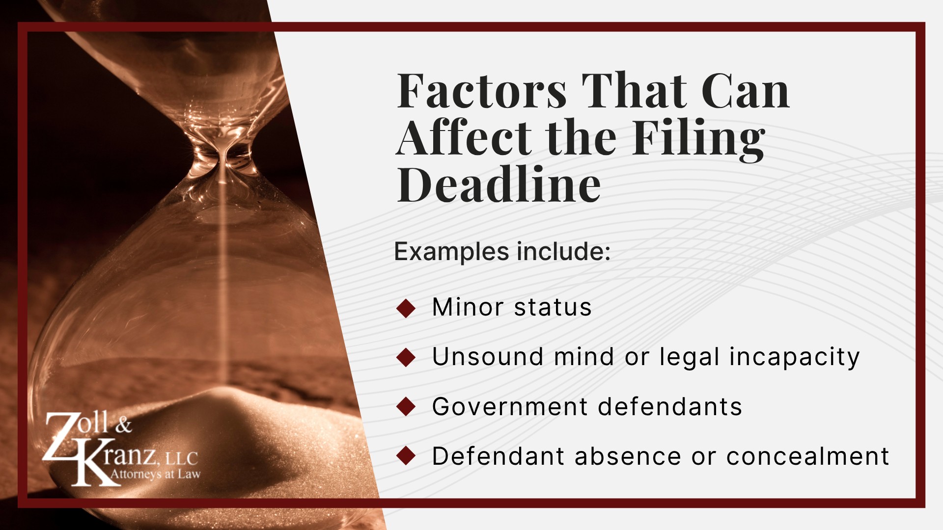 Statute of Limitations For Auto Accidents in Toledo, Ohio; Factors That Can Affect the Filing Deadline