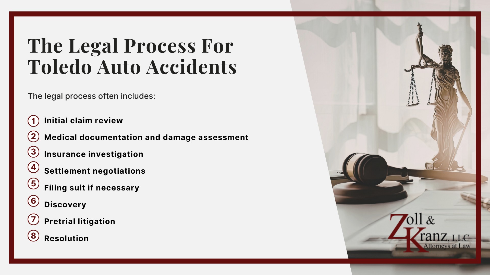 The Legal Process For Toledo Auto Accidents; Statute of Limitations For Auto Accidents in Toledo, Ohio; Factors That Can Affect the Filing Deadline; Consequences of Missing the Statute of Limitations