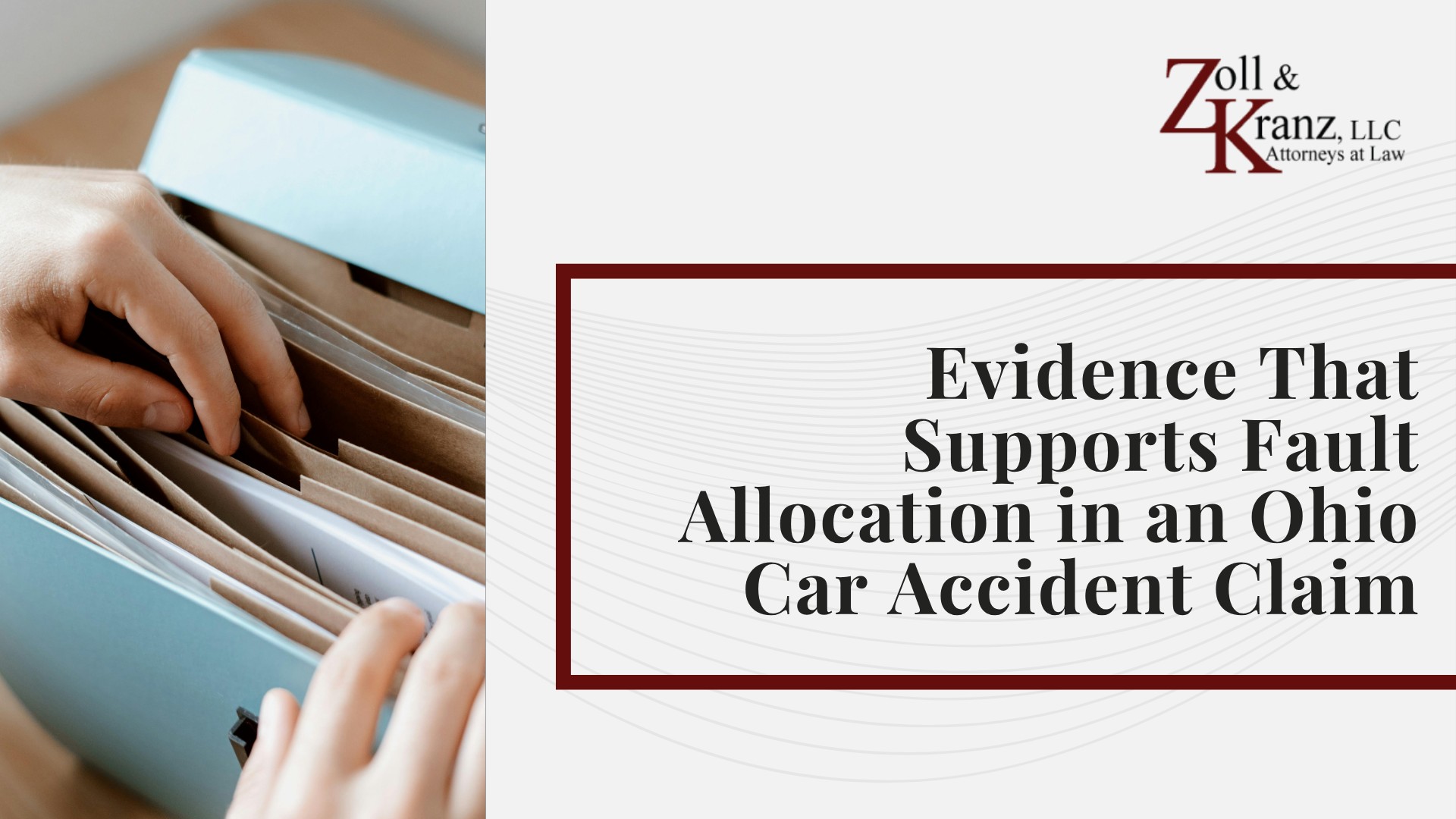 Evidence That Supports Fault Allocation in an Ohio Car Accident Claim; Insurance Company Tactics That Reduce Toledo Car Accident Payouts; Common Toledo Car Accidents Where Fault Is Disputed; Comparative Negligence Compared to Other State Fault Systems; Calculating Compensation Under Ohio Comparative Negligence; How Fault Is Investigated After a Toledo Car Accident; The 51% Bar Rule in Ohio Car Accident Cases; How Ohio Modified Comparative Negligence Works