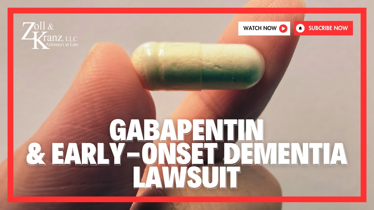 Gabapentin Dementia Lawsuit Early-Onset Dementia Claims Explained YouTube Thumbnail