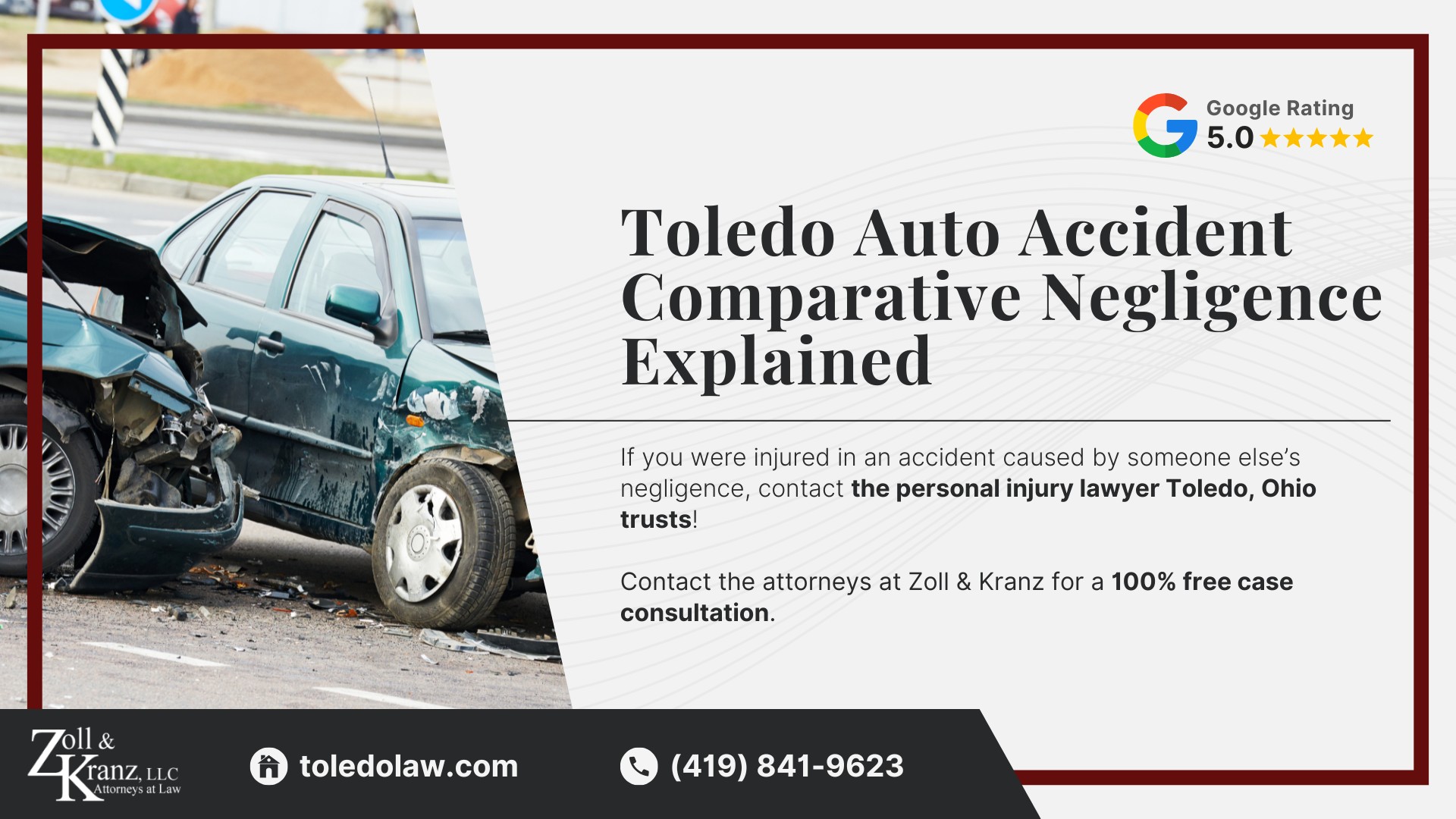 Toledo Auto Accident Comparative Negligence Explained