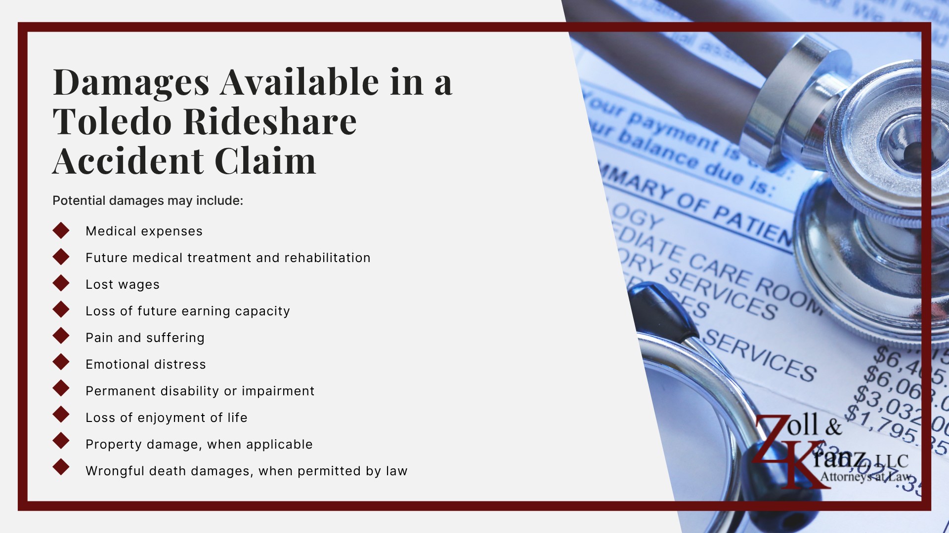 Damages Available in a Toledo Rideshare Accident Claim; Gathering Evidence for a Rideshare Accident Case; Do You Qualify for a Rideshare Accident Claim; Mistakes That Can Hurt Your Rideshare Accident Claim; Steps to Take After a Rideshare Accident in Toledo, Ohio; Understanding Rideshare Accident Claims in Toledo, Ohio; Common Causes of Rideshare Accidents in Toledo, OH