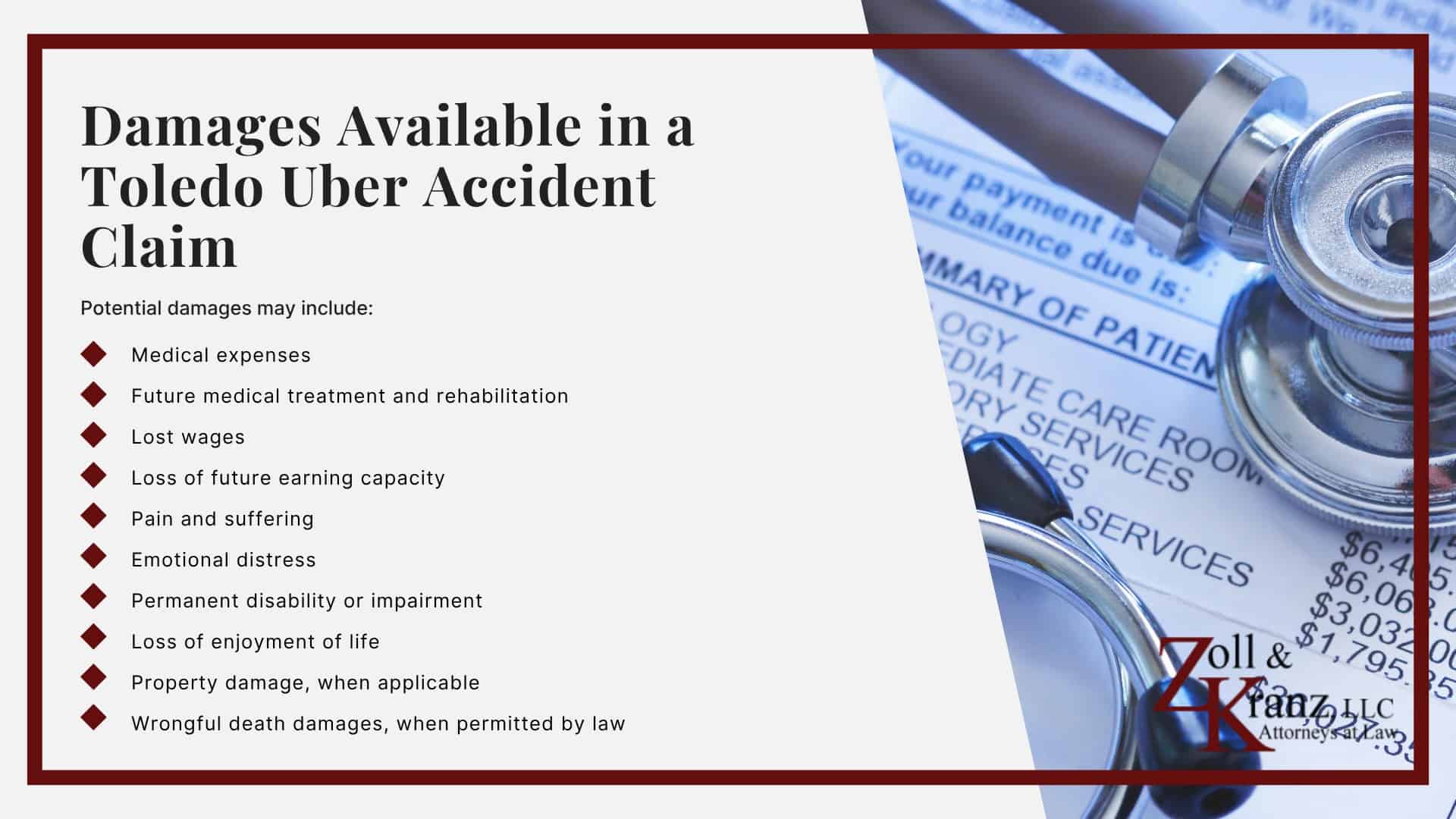 Damages Available in a Toledo Uber Accident Claim; Gathering Evidence for an Uber Accident Case; Do You Qualify for an Uber Car Accident Claim; Steps to Take After an Uber Accident in Toledo, Ohio; Understanding Uber Accident Claims in Toledo, Ohio; How Uber Accident Claims Work in Ohio; Common Causes of Uber Accidents in Toledo, OH