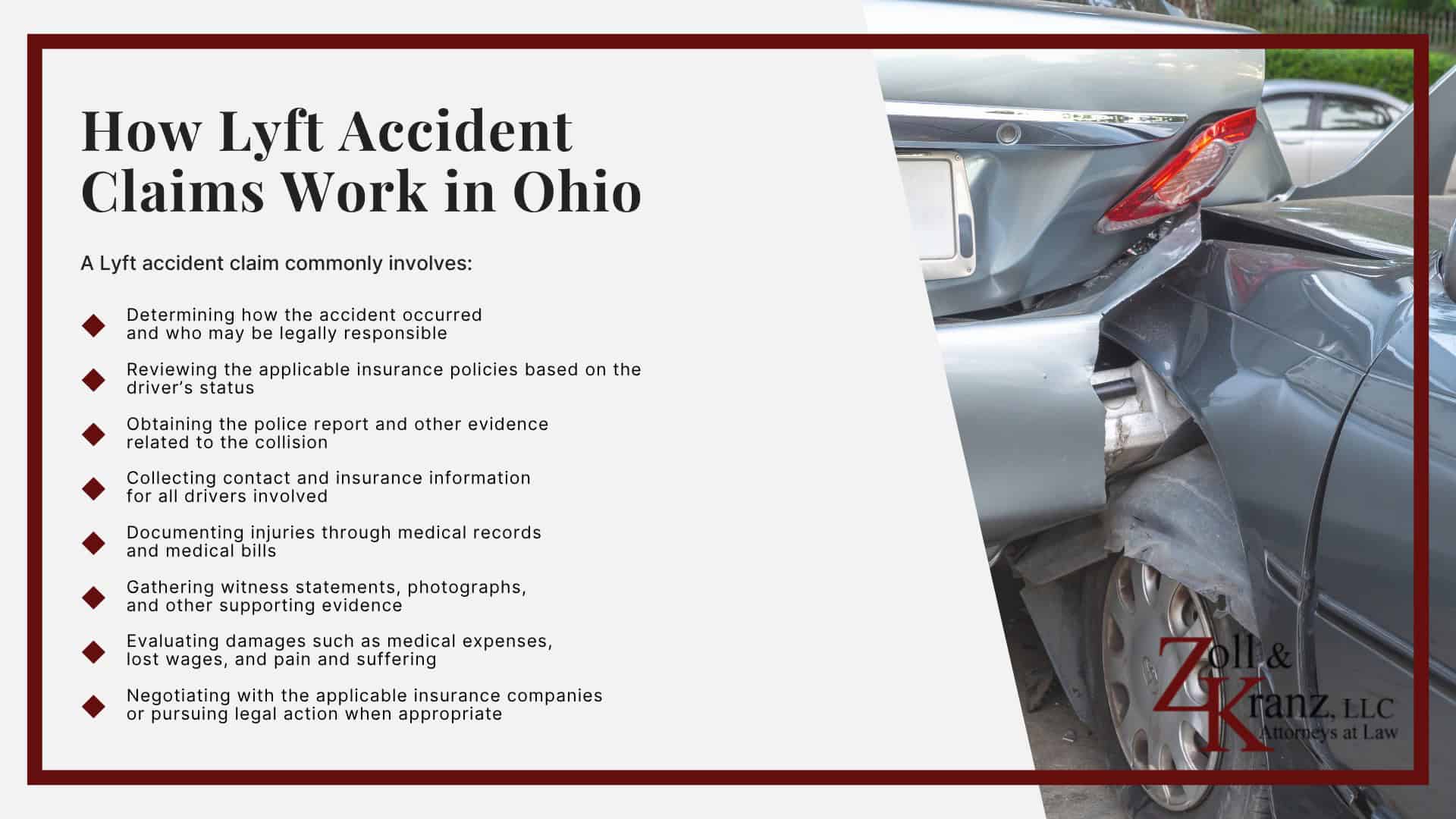 Understanding Lyft Accident Claims in Toledo, Ohio; How Lyft Accident Claims Work in Ohio