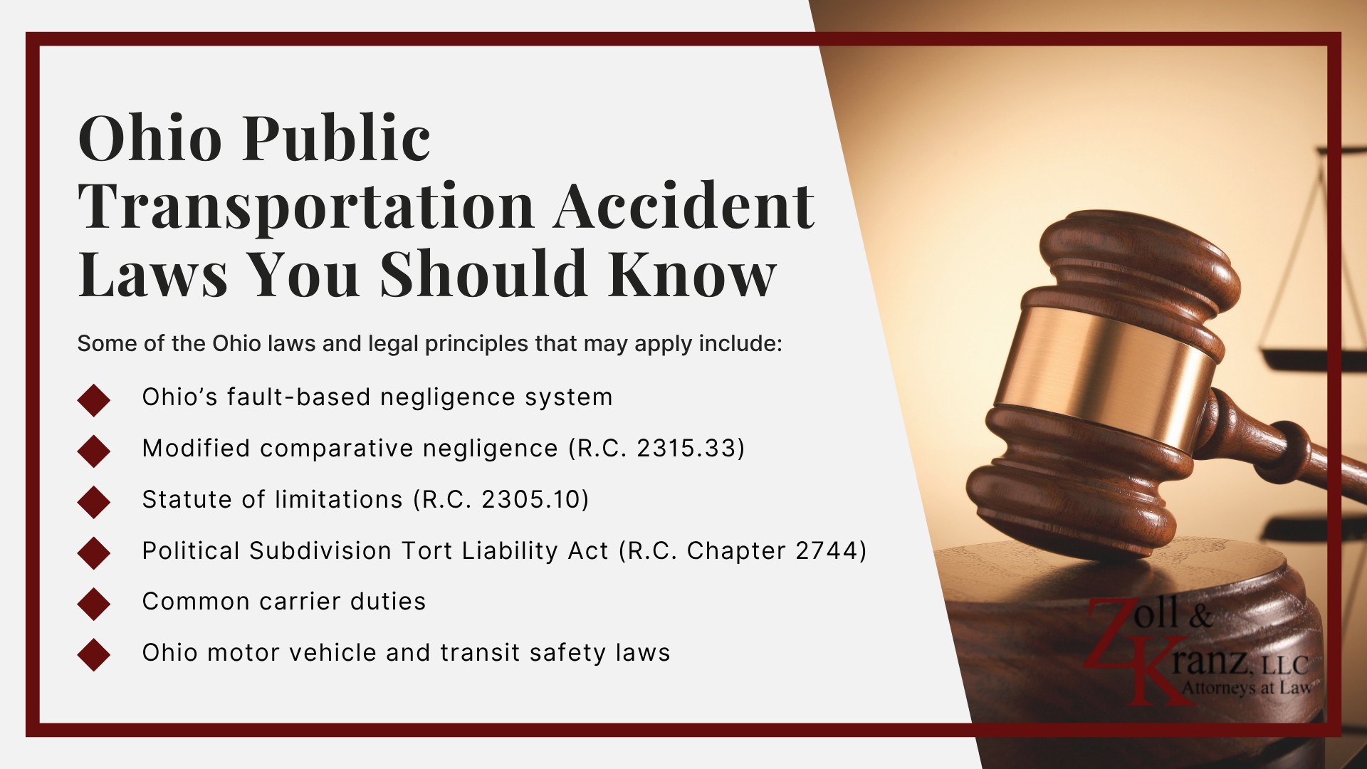 Ohio Public Transportation Accident Laws You Should Know; Common Injuries in Public Transportation Accident Claims; Potential Compensation in a Toledo Public Transportation Accident Claim; Gathering Evidence for a Public Transportation Accident Case; Do You Qualify for a Public Transportation Accident Claim; Steps to Take After a Public Transportation Accident in Toledo, Ohio; Understanding Public Transportation Accident Claims in Toledo, Ohio
