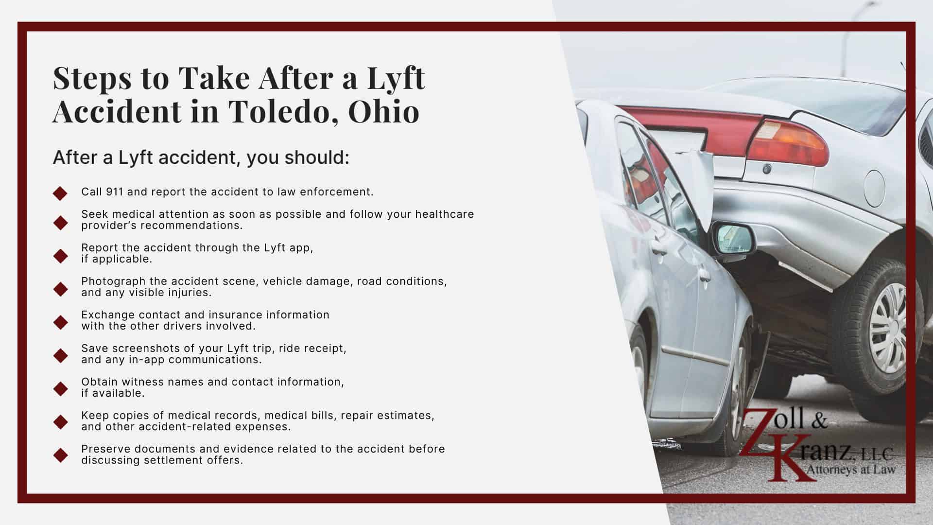Steps to Take After a Lyft Accident in Toledo, Ohio; Understanding Lyft Accident Claims in Toledo, Ohio; How Lyft Accident Claims Work in Ohio; Common Causes of Lyft Accidents in Toledo, OH