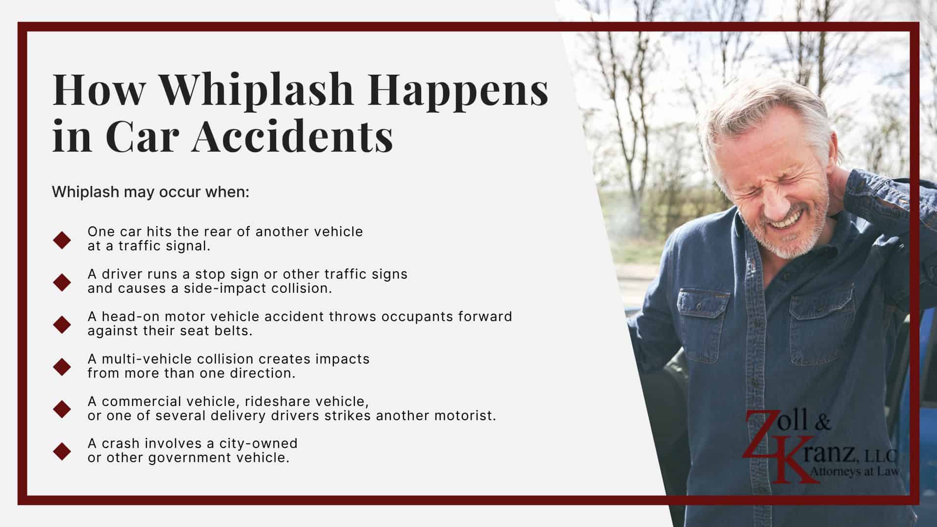 What Is Whiplash; How Whiplash Happens in Car Accidents