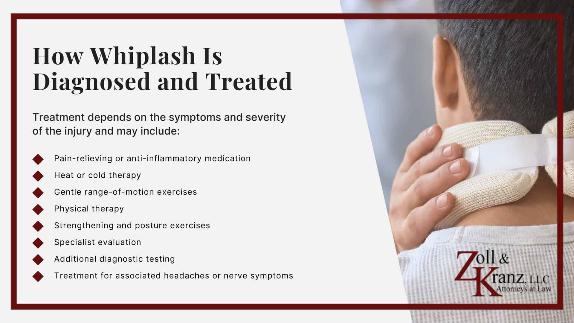 How Whiplash Is Diagnosed and Treated; Symptoms of Whiplash After a Crash; Common Causes of Whiplash Injuries in Toledo; What Is Whiplash; How Whiplash Happens in Car Accidents