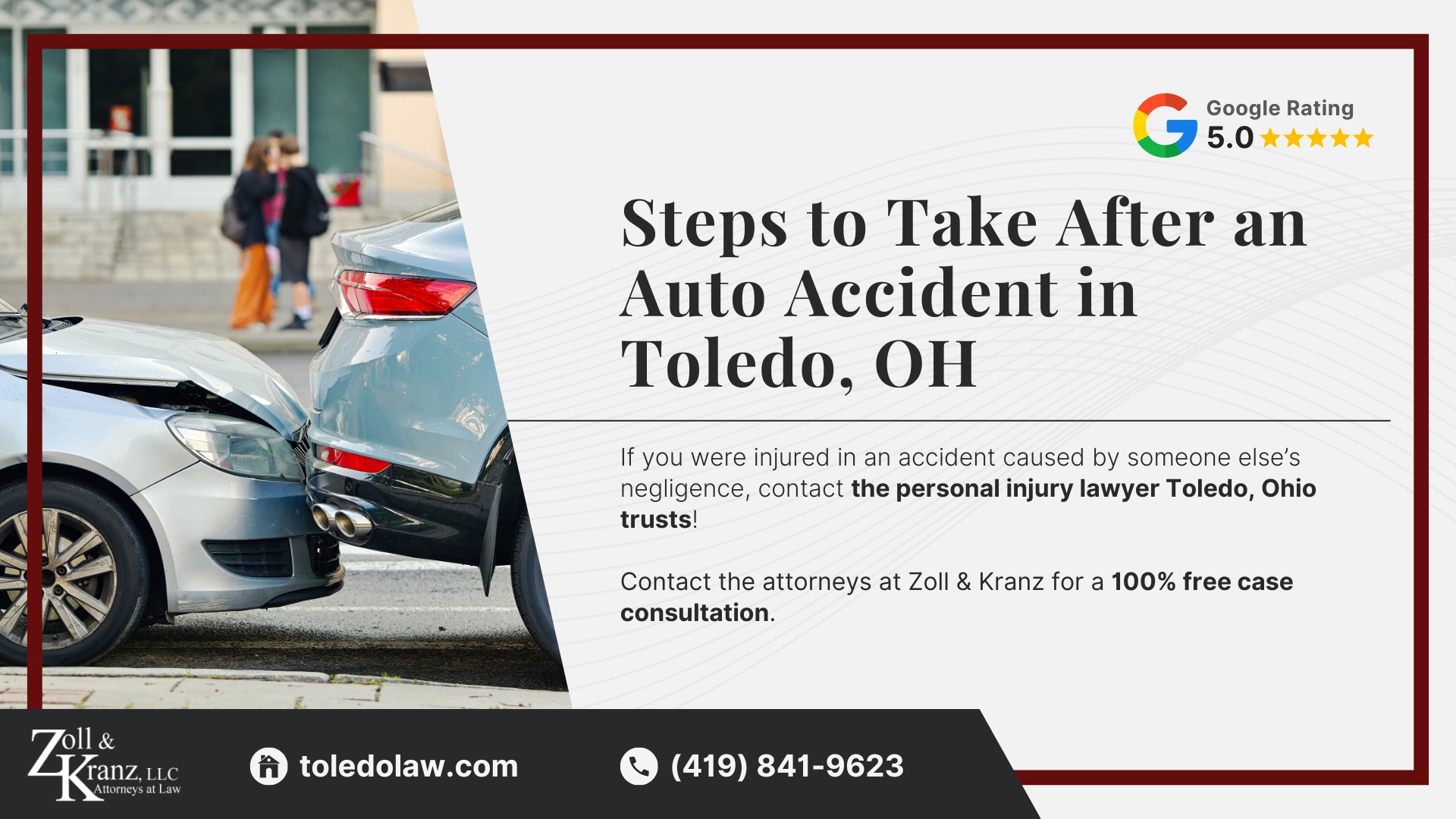 Steps to Take After an Auto Accident in Toledo, OH