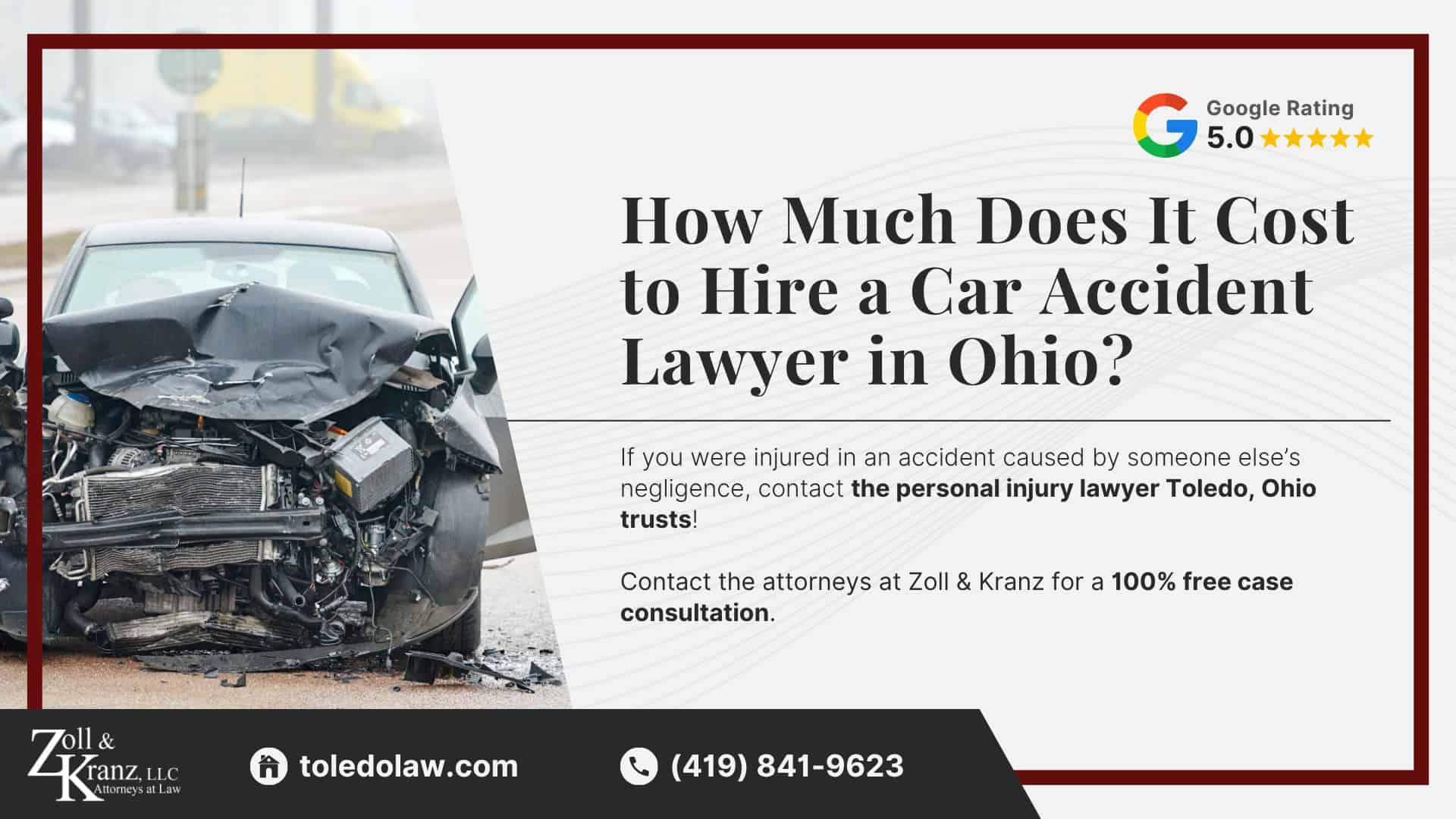 How Much Does It Cost to Hire a Car Accident Lawyer in Ohio