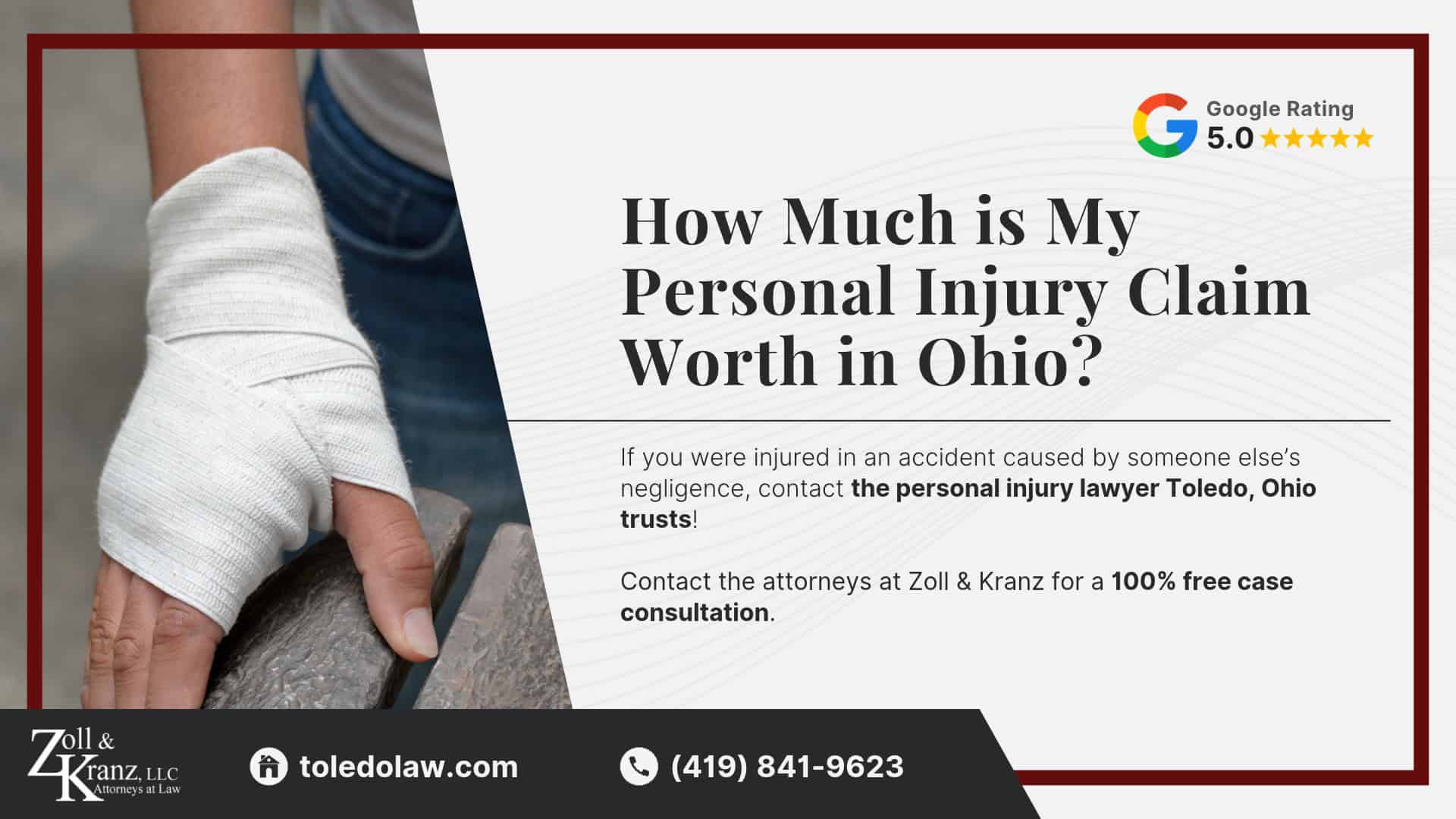 How Much is My Personal Injury Claim Worth in Ohio?