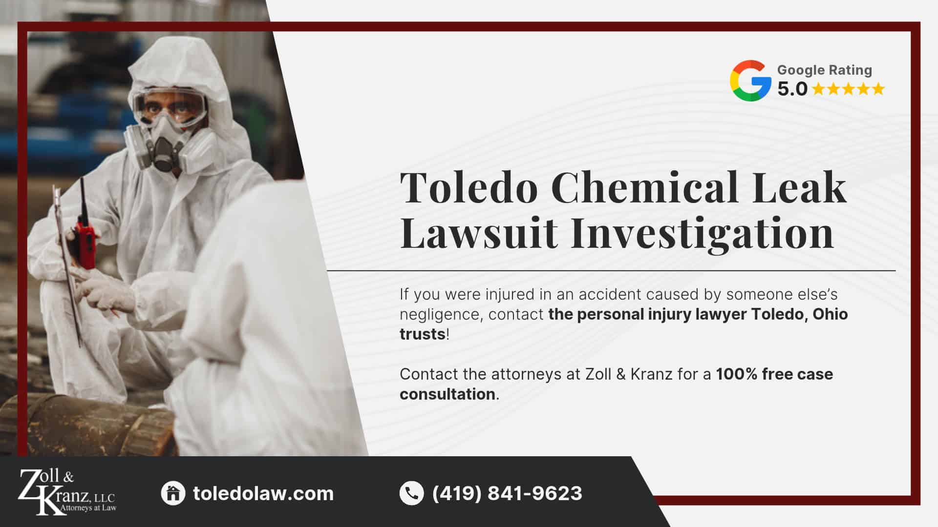 Toledo Chemical Leak Lawsuit Investigation
